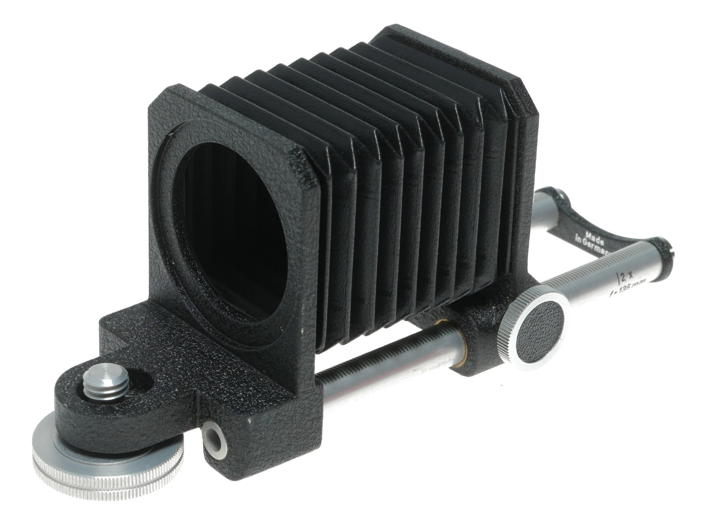 Novoflex Nobal Vintage Camera with 135mm and 50mm Lenses from West Germany - View 9