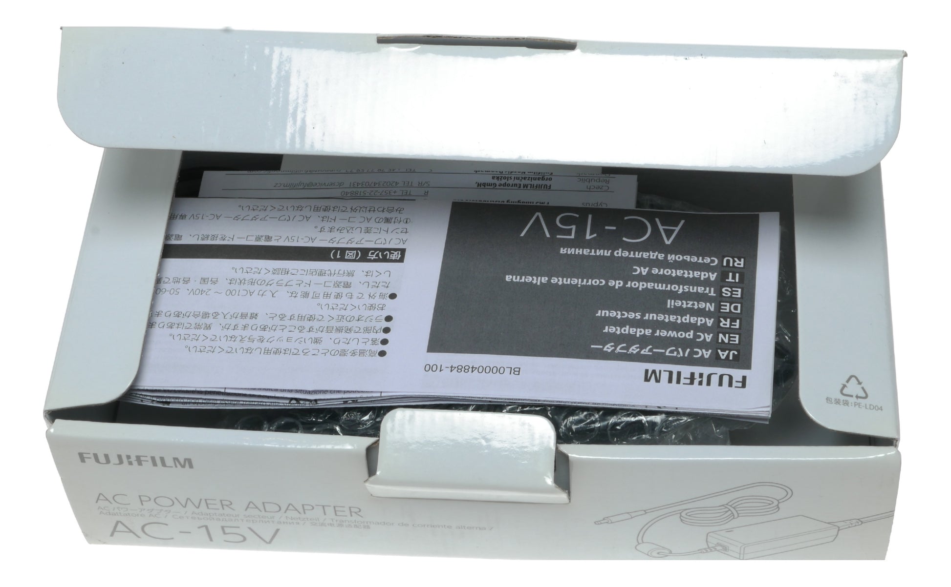 Fujifilm AC-15V AC Power Adapter for Cameras, 100-240V Input, 12V Output - View 8