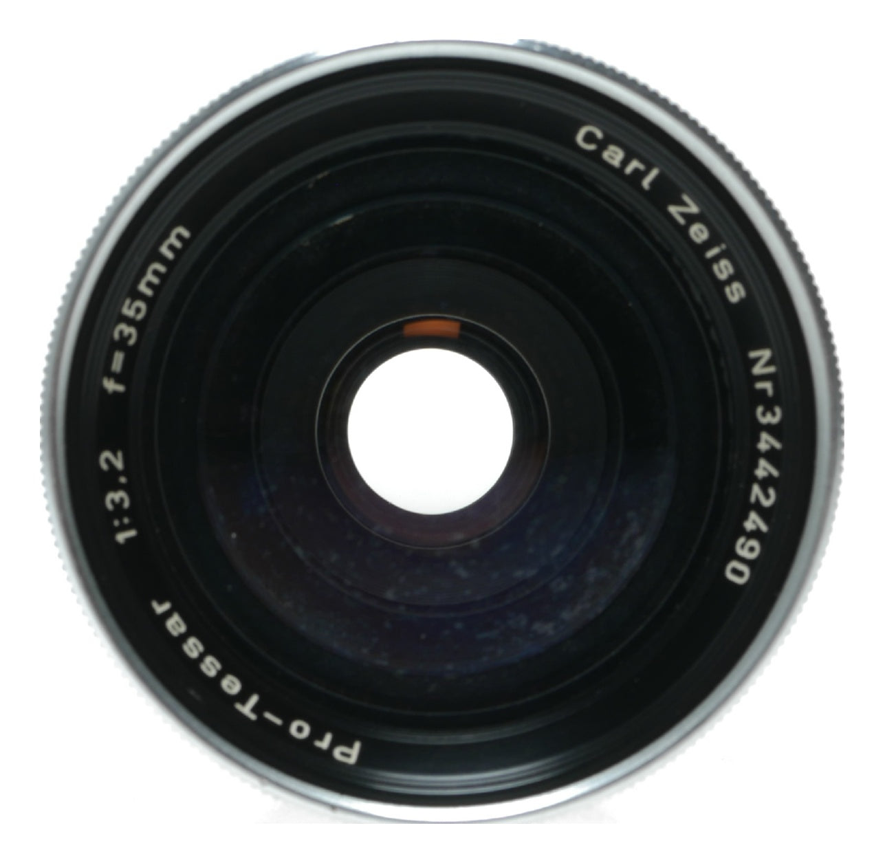 Carl Zeiss Pro-Tessar 35mm f/3.2 Vintage Camera Lens Made in Germany - View 4
