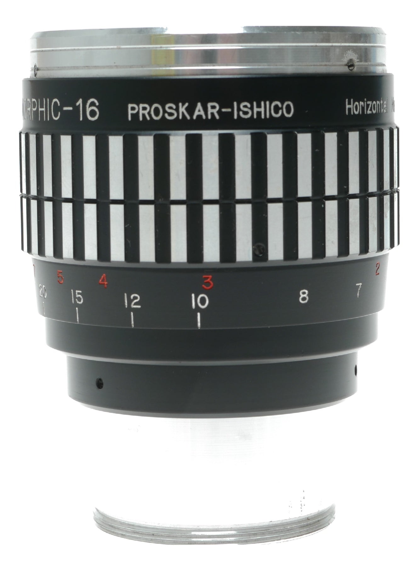 Proskar-Ishico Anamorphic-16 Vintage 2X Horizontal Magnification Lens - Made in Japan - View 8