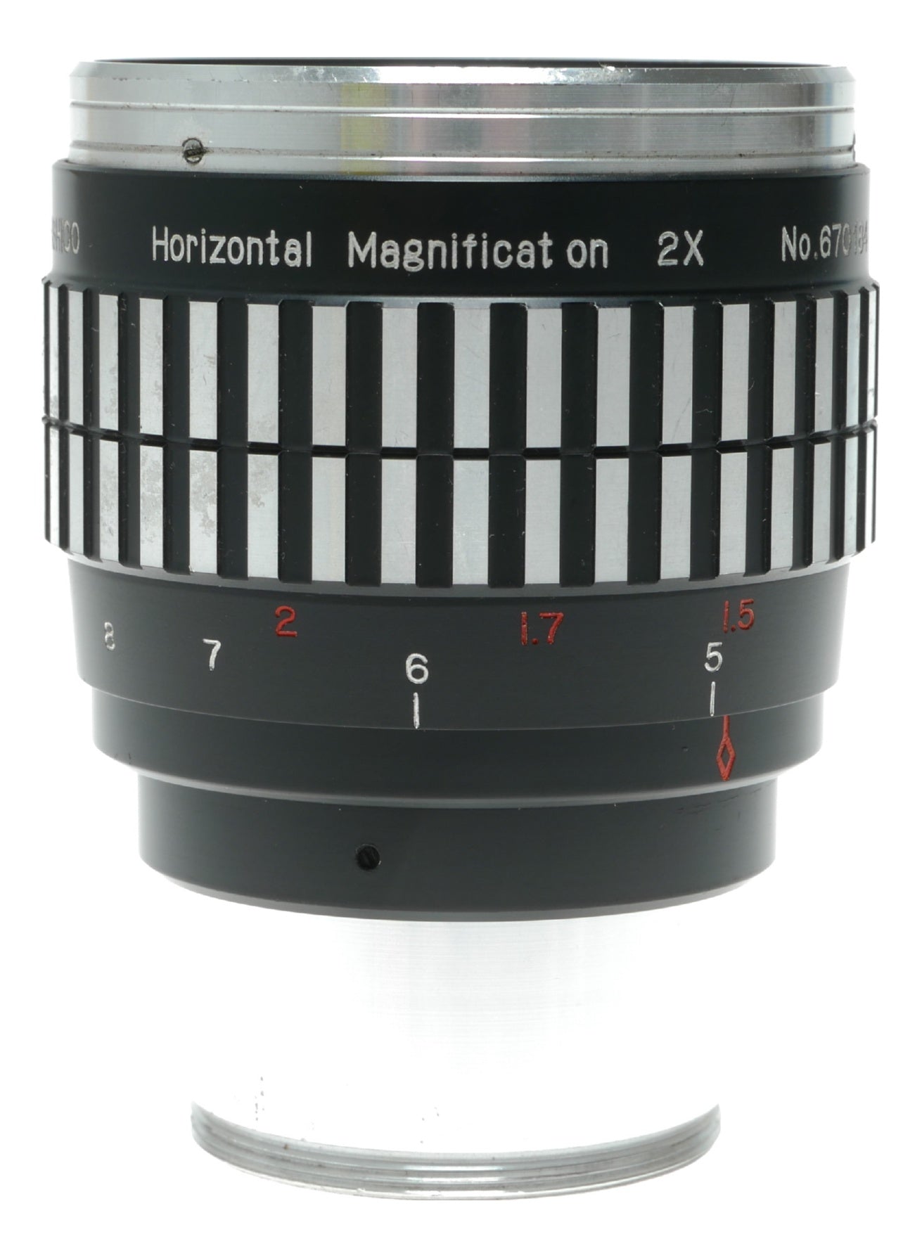 Proskar-Ishico Anamorphic-16 Vintage 2X Horizontal Magnification Lens - Made in Japan - View 9