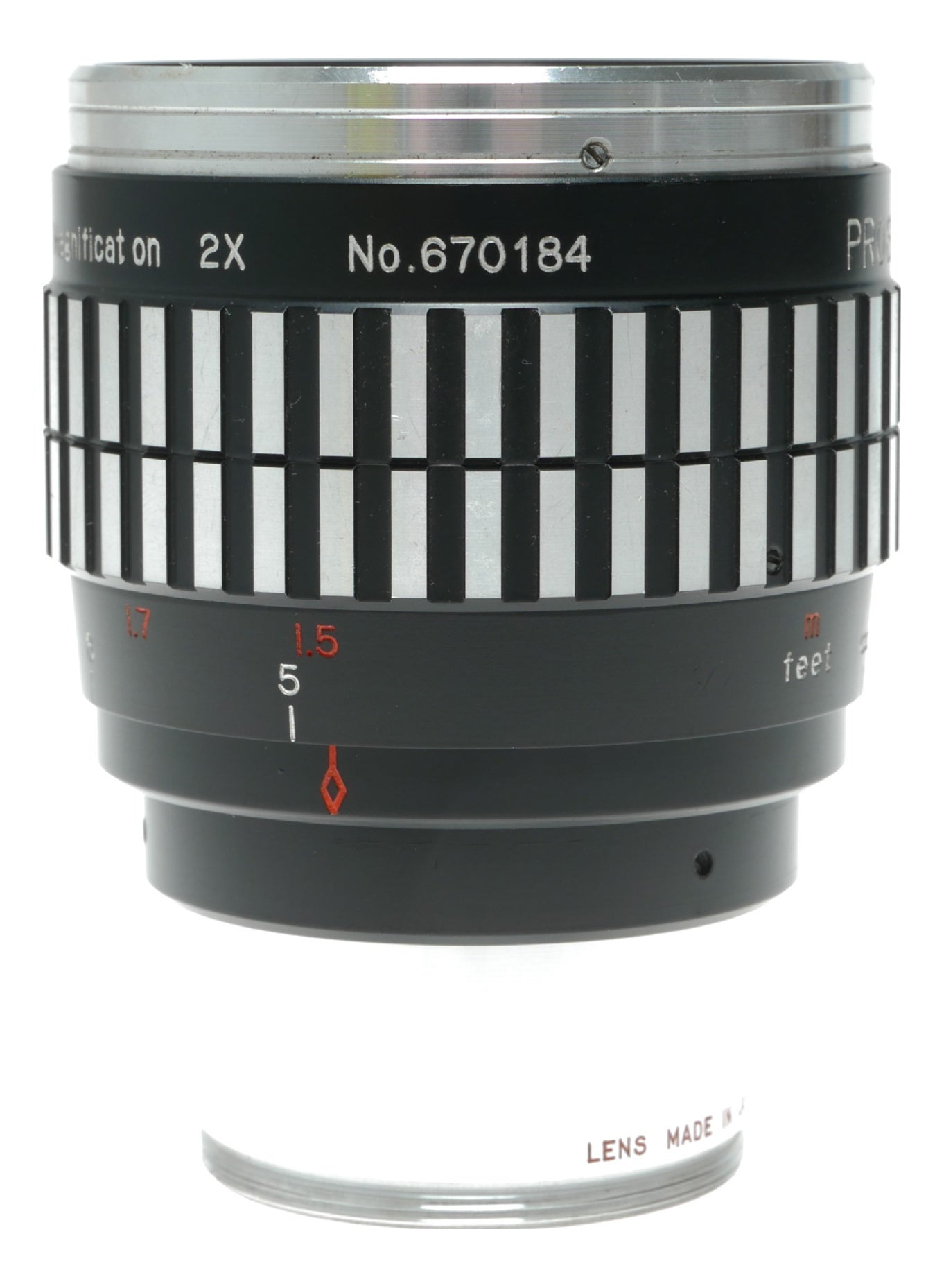 Proskar-Ishico Anamorphic-16 Vintage 2X Horizontal Magnification Lens - Made in Japan - View 10