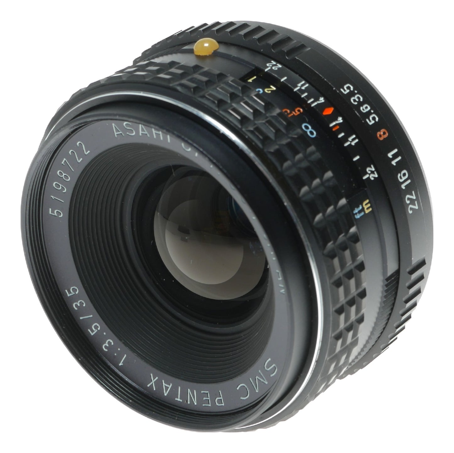 SMC Pentax 35mm f/3.5 Vintage Prime Lens by Asahi Optical Co. Japan - View 4