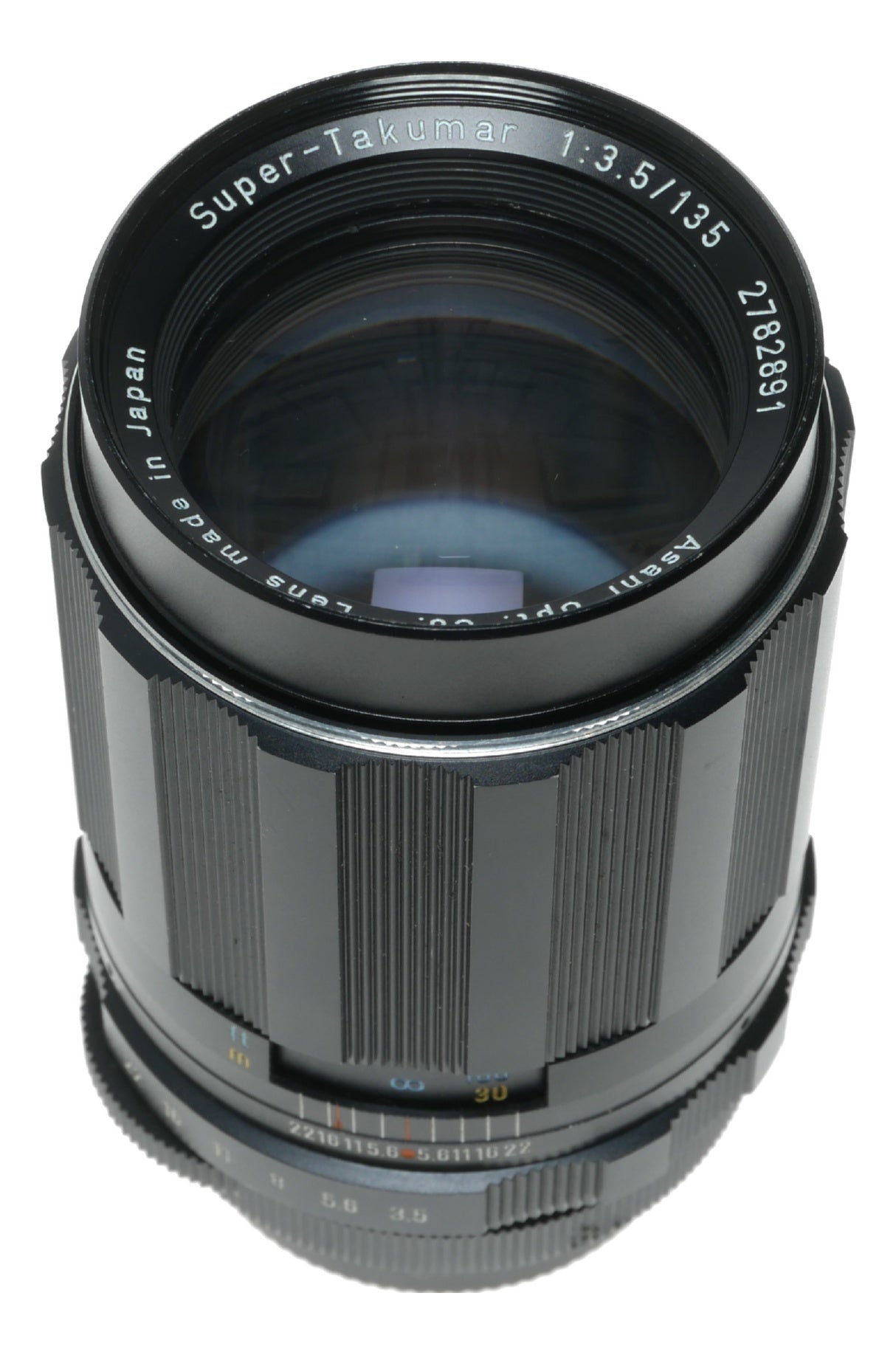 Pentax Super-Takumar 135mm f/3.5 Vintage SLR Camera Lens - View 8