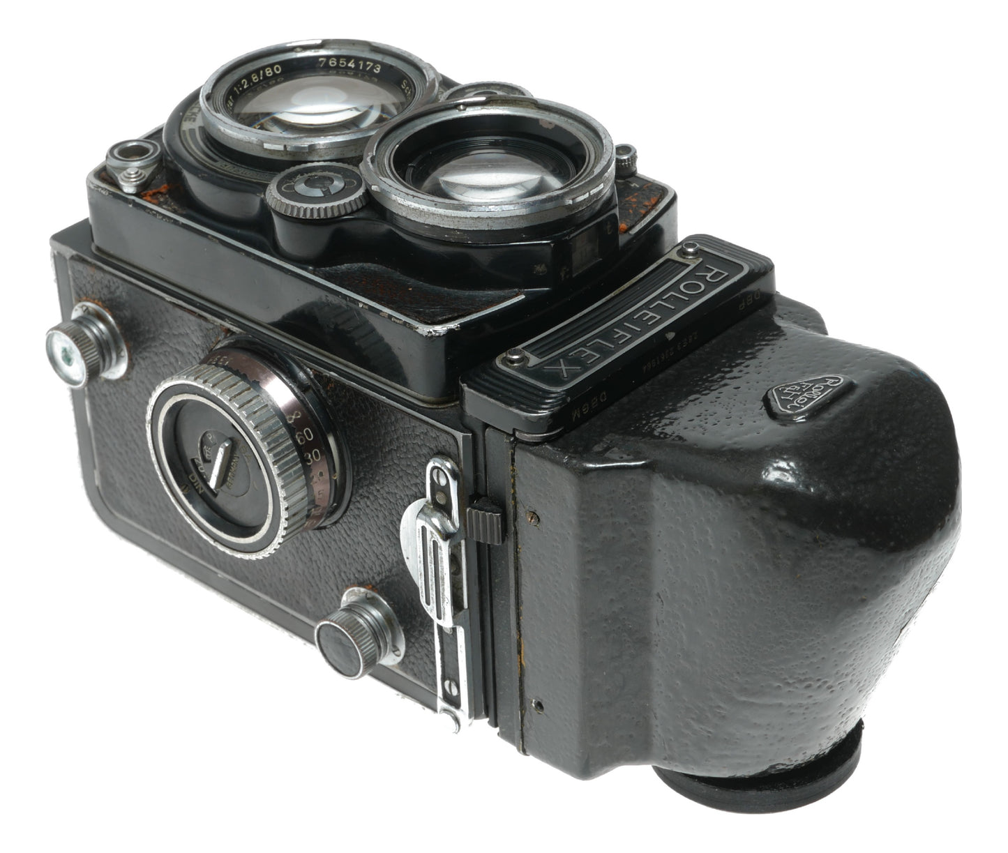 Rollei Rolleiflex Vintage TLR Camera with Schneider-Kreuznach Xenotar 80mm f/2.8 Lens - View 2