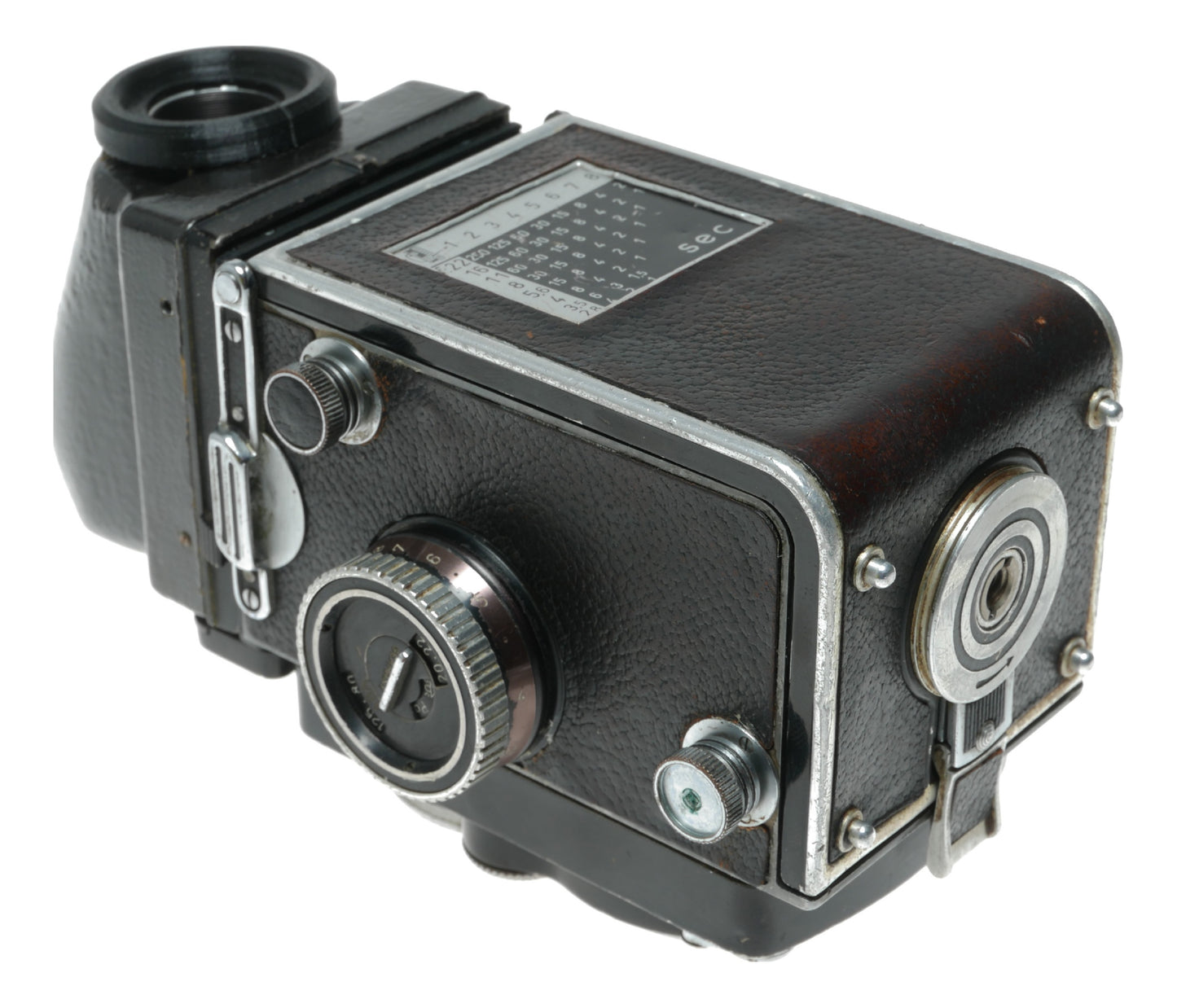 Rollei Rolleiflex Vintage TLR Camera with Schneider-Kreuznach Xenotar 80mm f/2.8 Lens - View 6