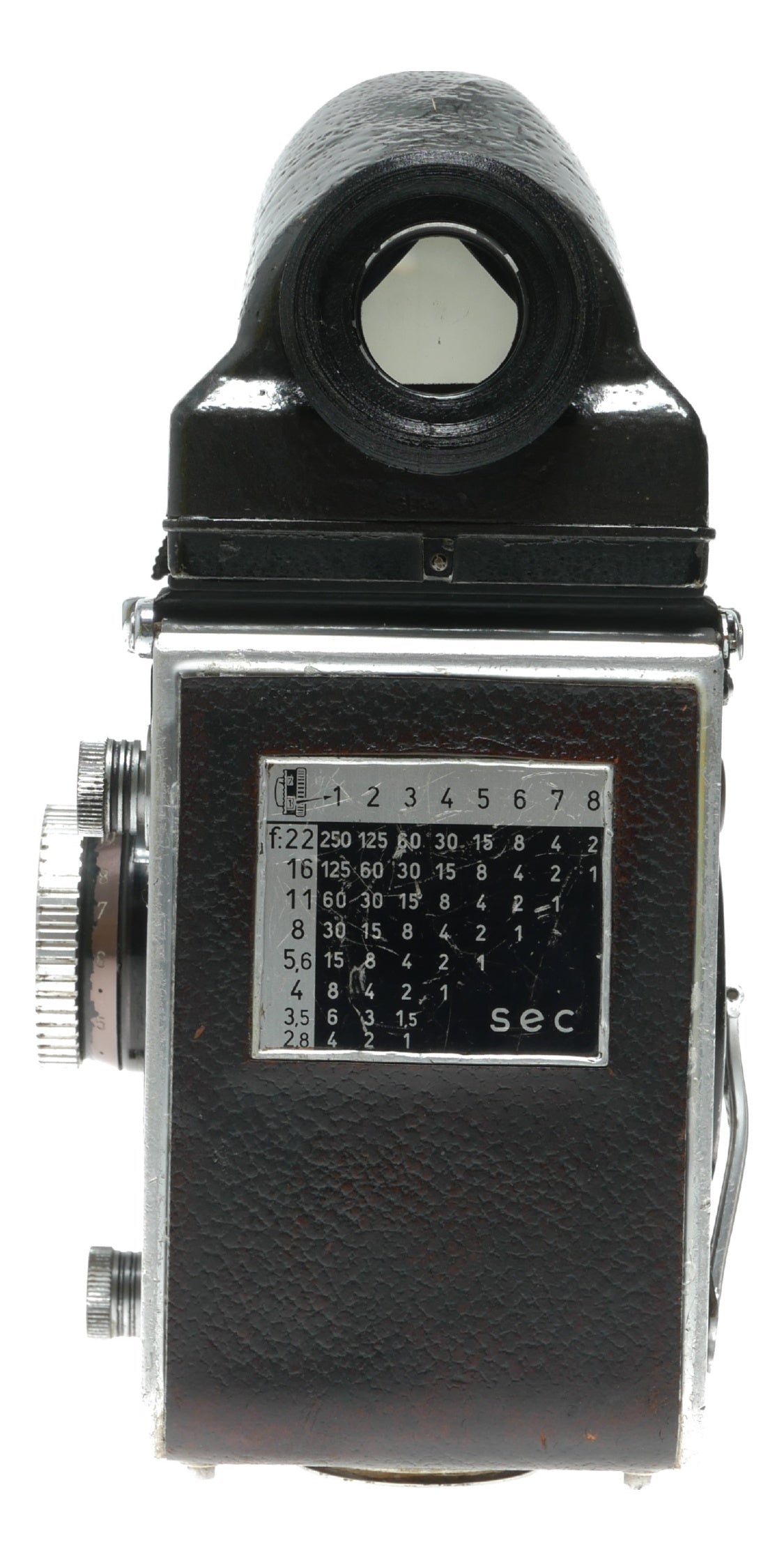 Rollei Rolleiflex Vintage TLR Camera with Schneider-Kreuznach Xenotar 80mm f/2.8 Lens - View 7