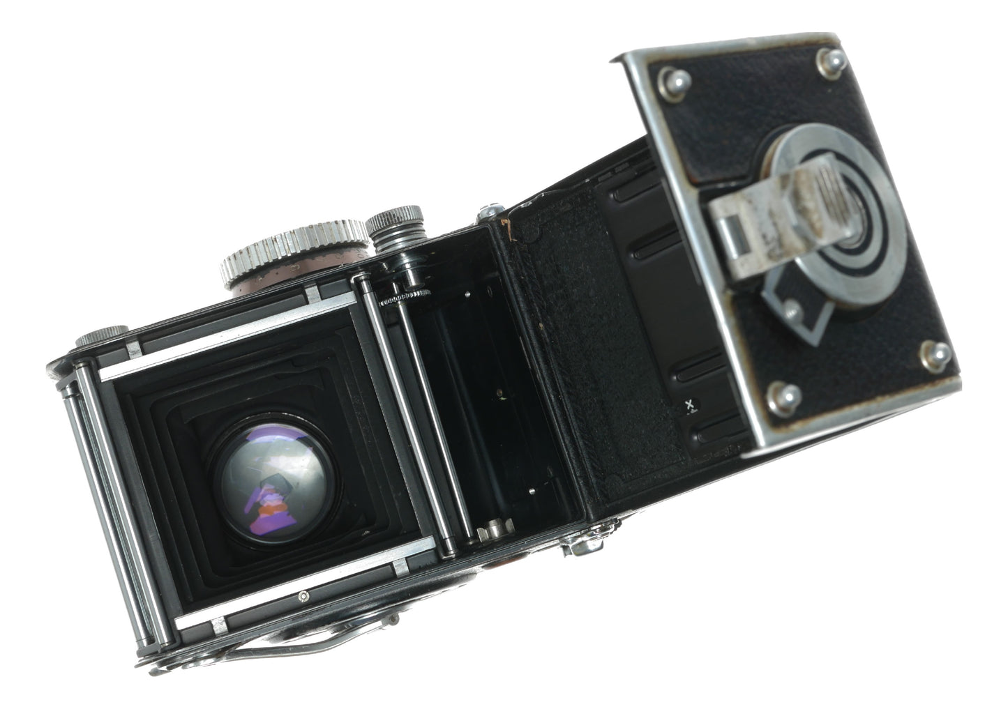 Rollei Rolleiflex Vintage TLR Camera with Schneider-Kreuznach Xenotar 80mm f/2.8 Lens - View 9