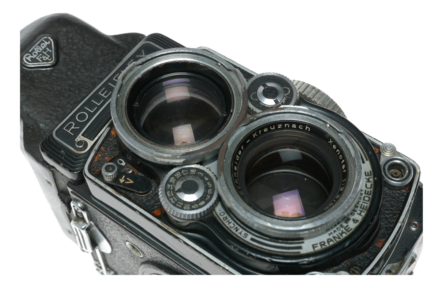Rollei Rolleiflex Vintage TLR Camera with Schneider-Kreuznach Xenotar 80mm f/2.8 Lens - View 10