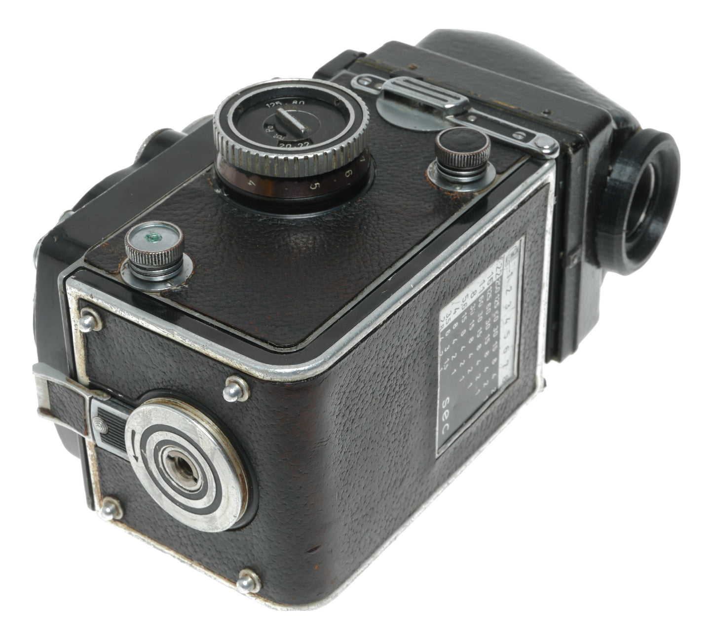 Rollei Rolleiflex Vintage TLR Camera with Schneider-Kreuznach Xenotar 80mm f/2.8 Lens - View 12