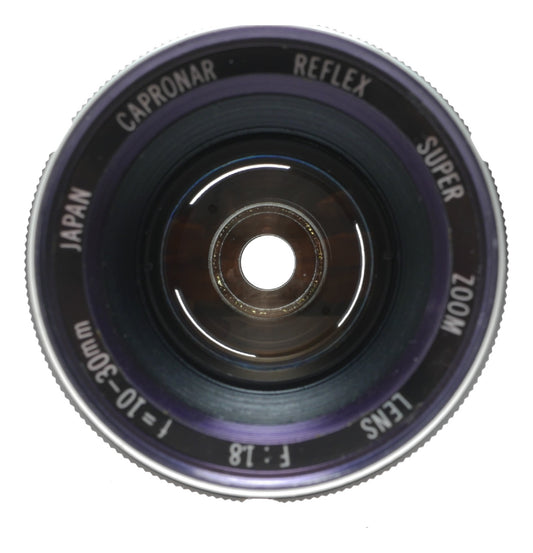 Capronar Reflex Super Zoom Lens f/1.8 10-30mm Vintage Japanese Camera Lens - View 2