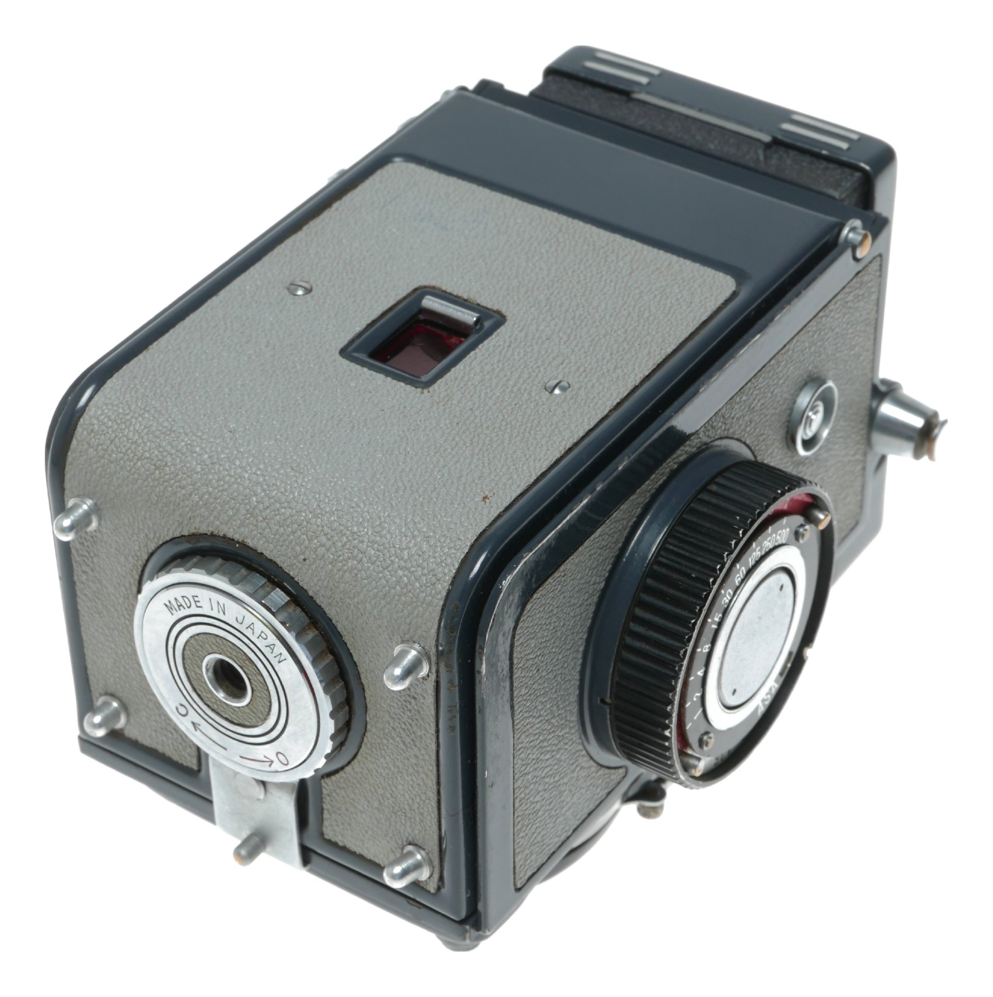 Yashica 44 Vintage Twin Lens Reflex Camera with Yashinon 50mm f/3.5 Lens for 127 Film - View 11