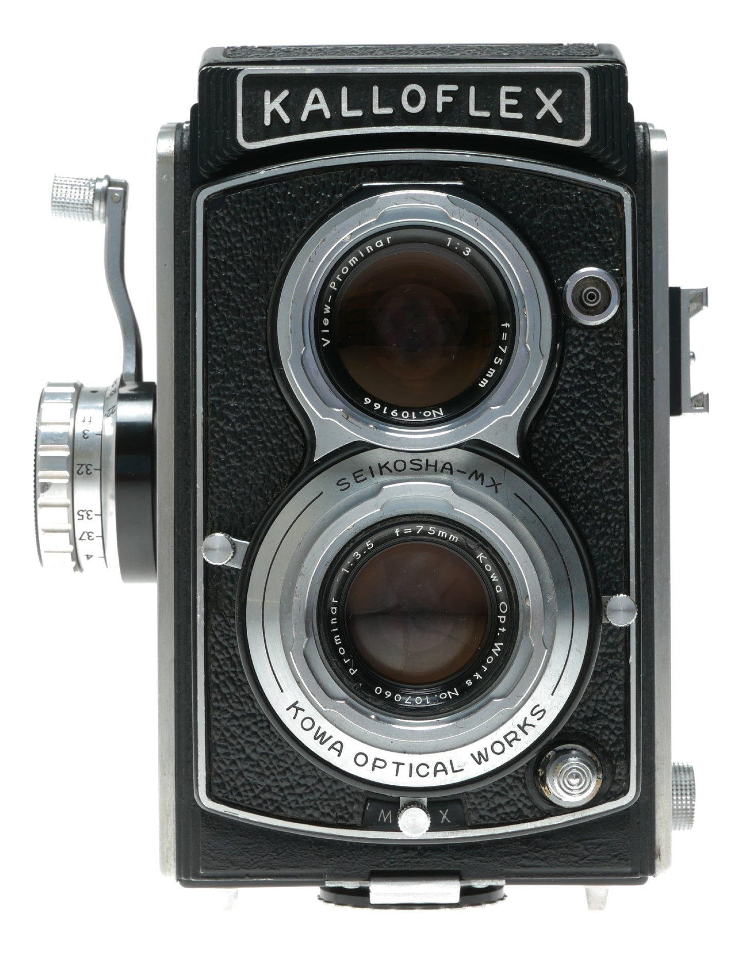 Kalloflex Vintage TLR Camera with Kowa Optical Works 75mm f/3.5 Seikosha-MX Lens