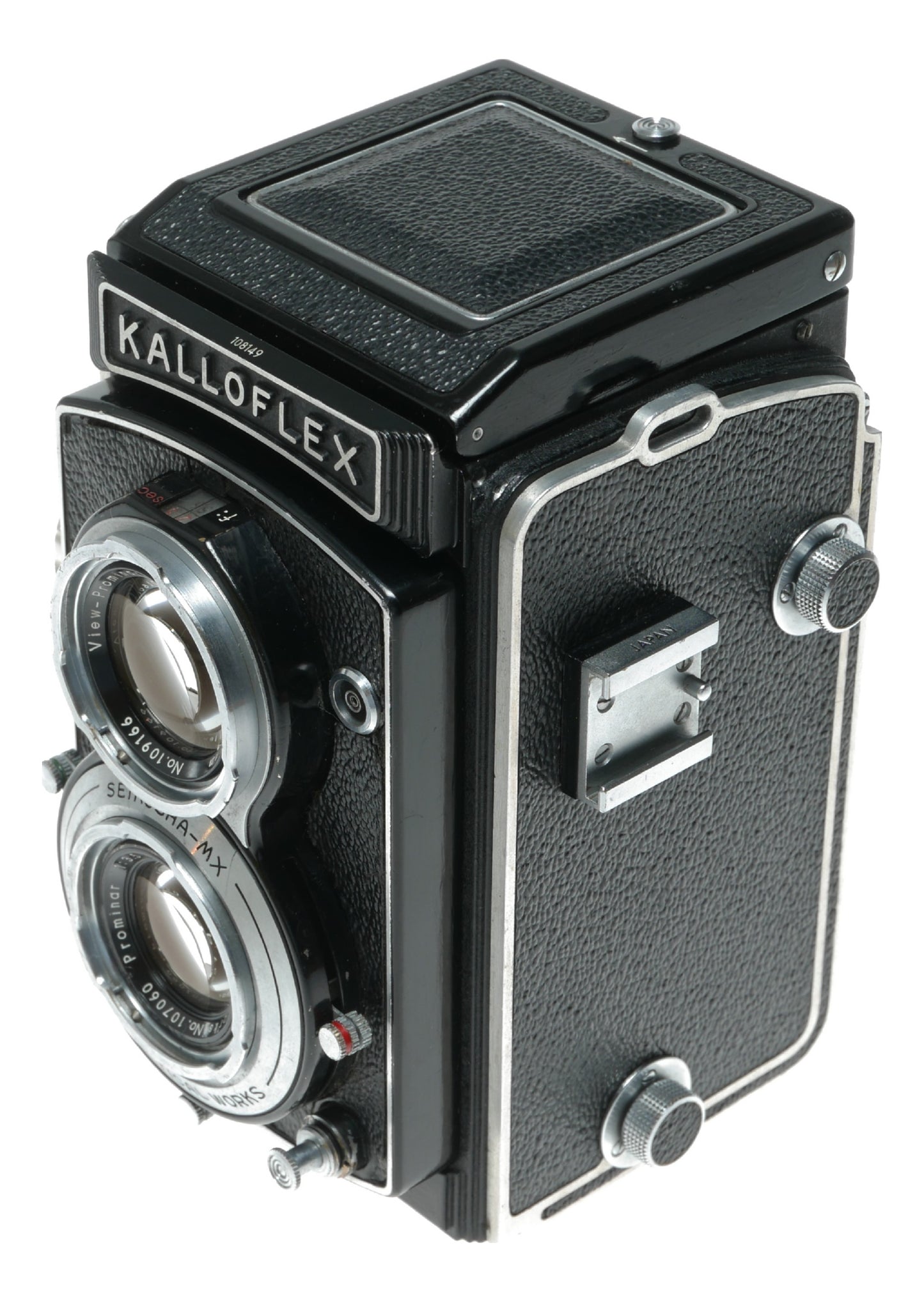 Kalloflex Vintage TLR Camera with Kowa Optical Works 75mm f/3.5 Seikosha-MX Lens - View 2