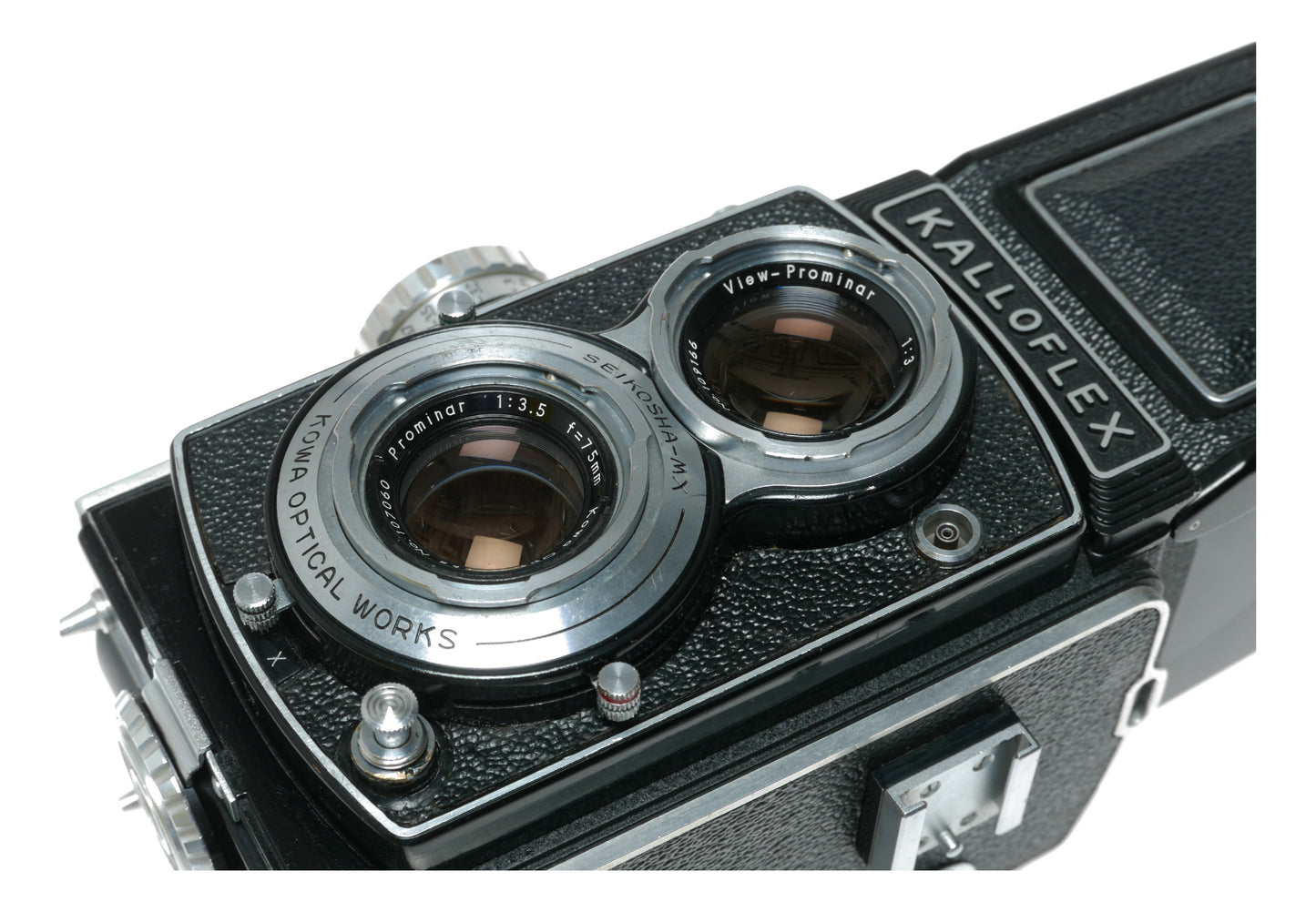 Kalloflex Vintage TLR Camera with Kowa Optical Works 75mm f/3.5 Seikosha-MX Lens - View 9