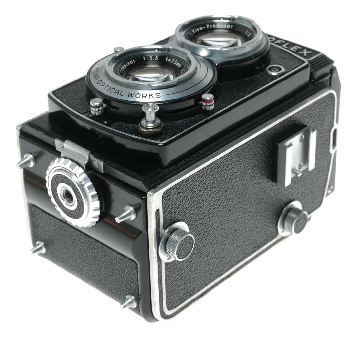 Kalloflex Vintage TLR Camera with Kowa Optical Works 75mm f/3.5 Seikosha-MX Lens - View 11