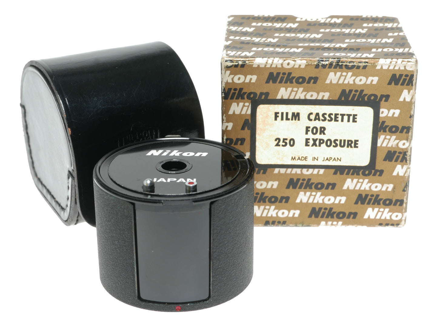 Nikon 250 Exposure Film Cassette for Vintage Cameras - Made in Japan