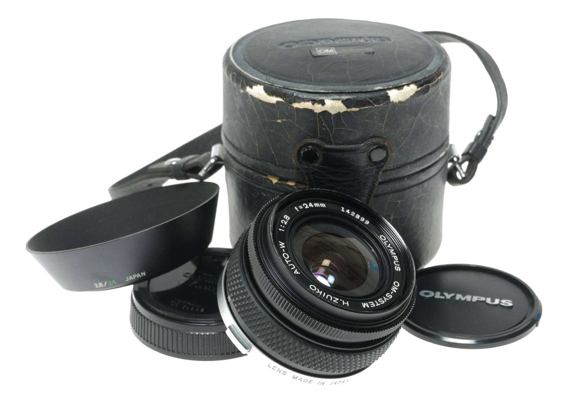 Olympus OM-System Zuiko Auto-W 24mm f/2.8 Vintage Lens Made in Japan