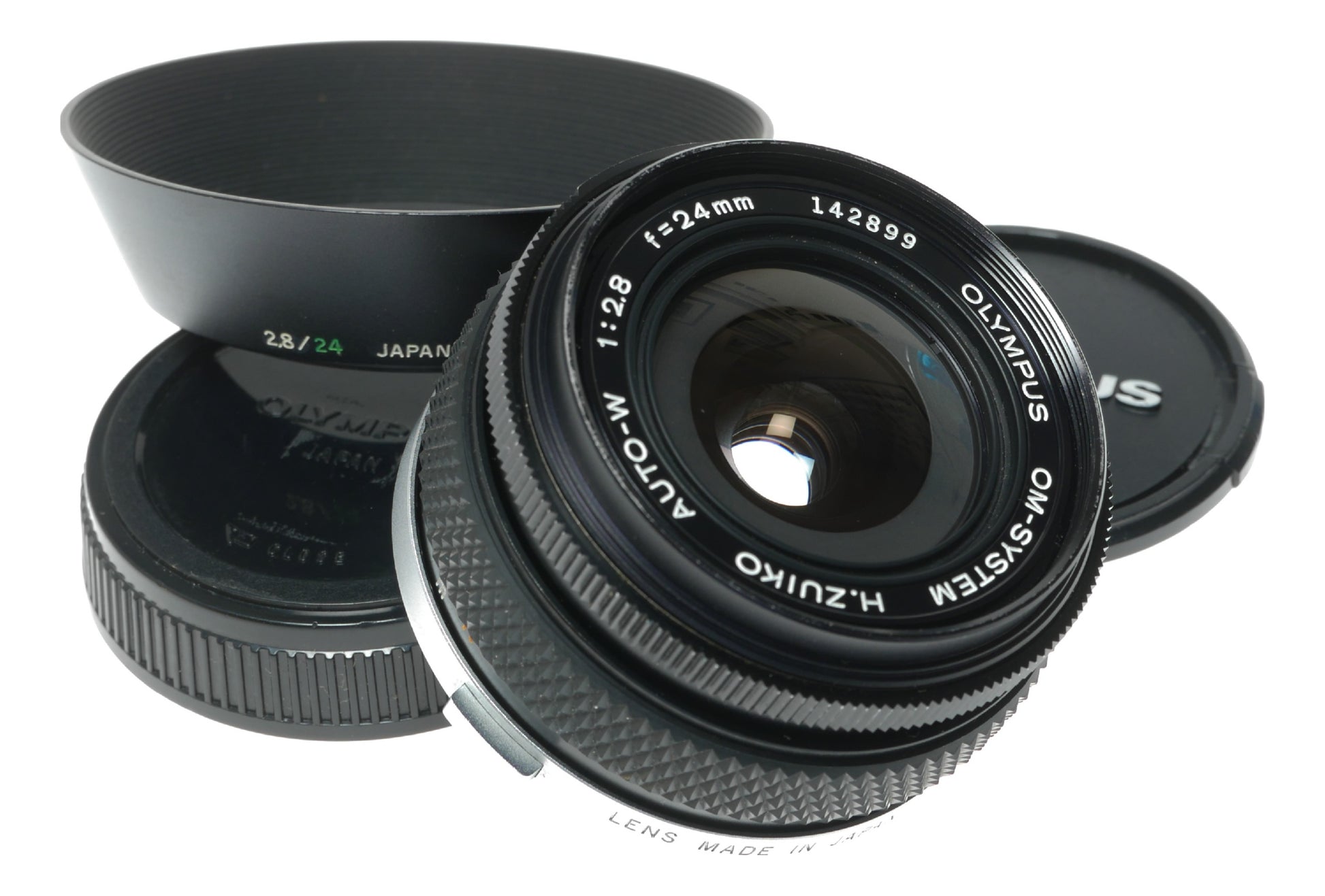 Olympus OM-System Zuiko Auto-W 24mm f/2.8 Vintage Lens Made in Japan - View 2