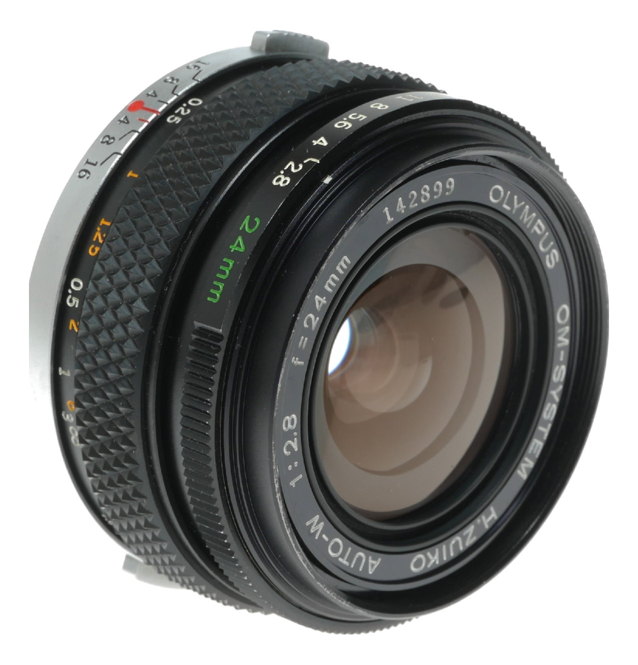 Olympus OM-System Zuiko Auto-W 24mm f/2.8 Vintage Lens Made in Japan - View 5