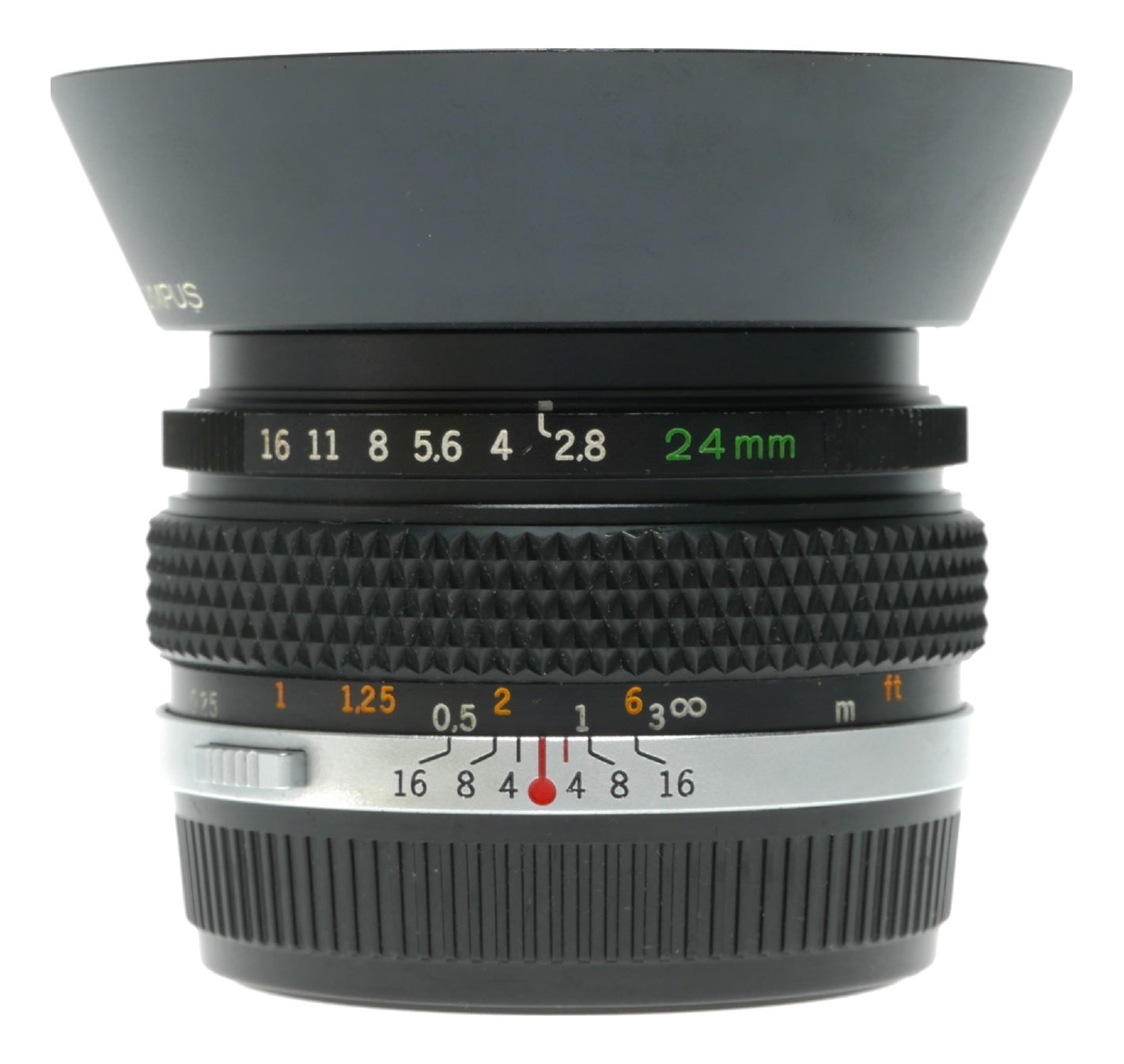 Olympus OM-System Zuiko Auto-W 24mm f/2.8 Vintage Lens Made in Japan - View 9