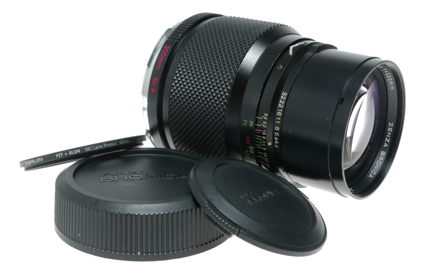 Zenza Bronica Zenzanon MC 200mm f/4.5 Manual Focus Lens for Bronica Medium Format Cameras