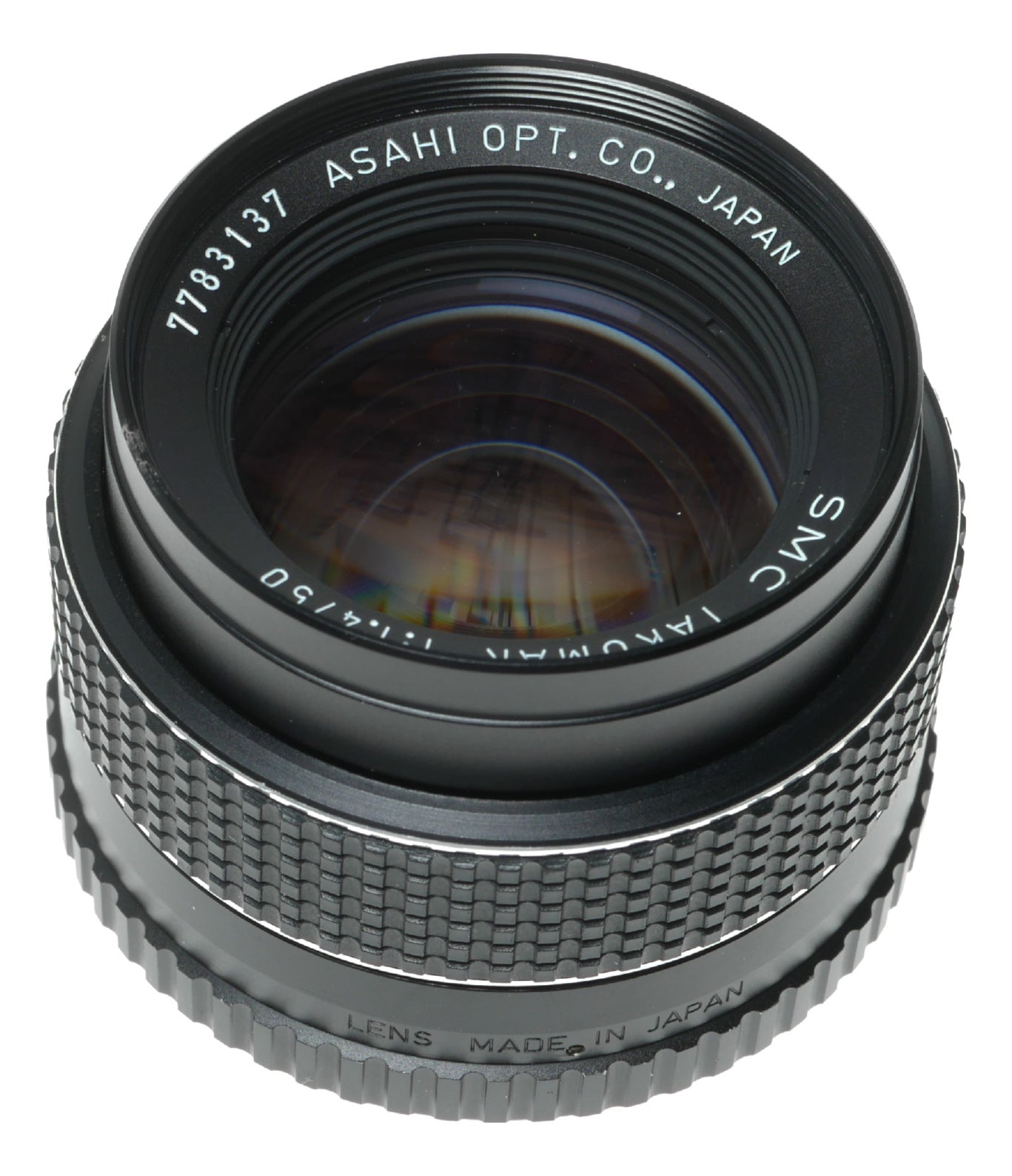 Asahi Pentax SMC Takumar 1:1.4/50mm Vintage SLR Camera Lens - View 4