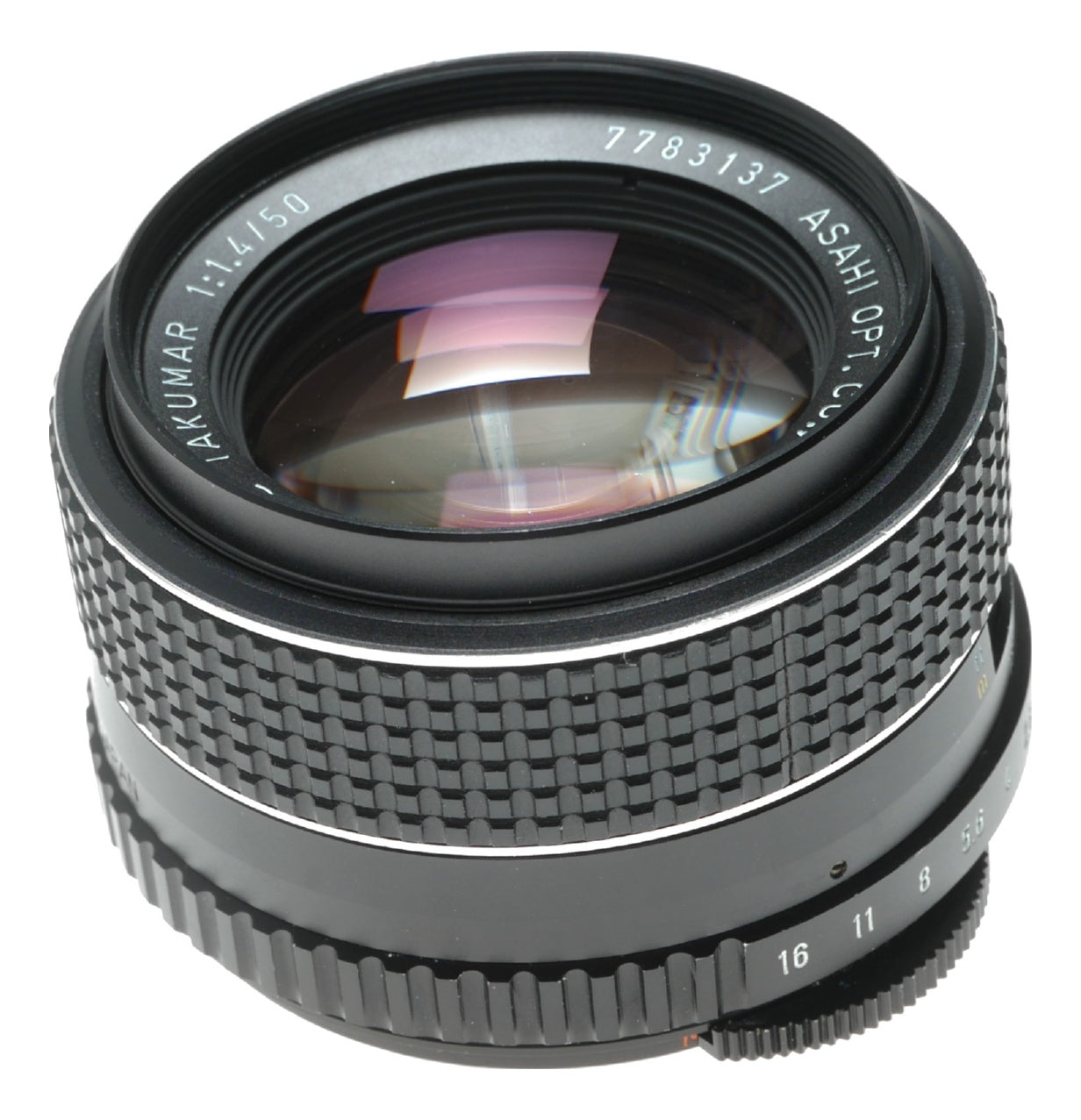 Asahi Pentax SMC Takumar 1:1.4/50mm Vintage SLR Camera Lens - View 10