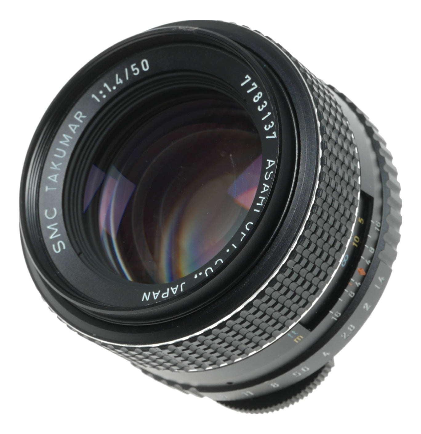 Asahi Pentax SMC Takumar 1:1.4/50mm Vintage SLR Camera Lens - View 11