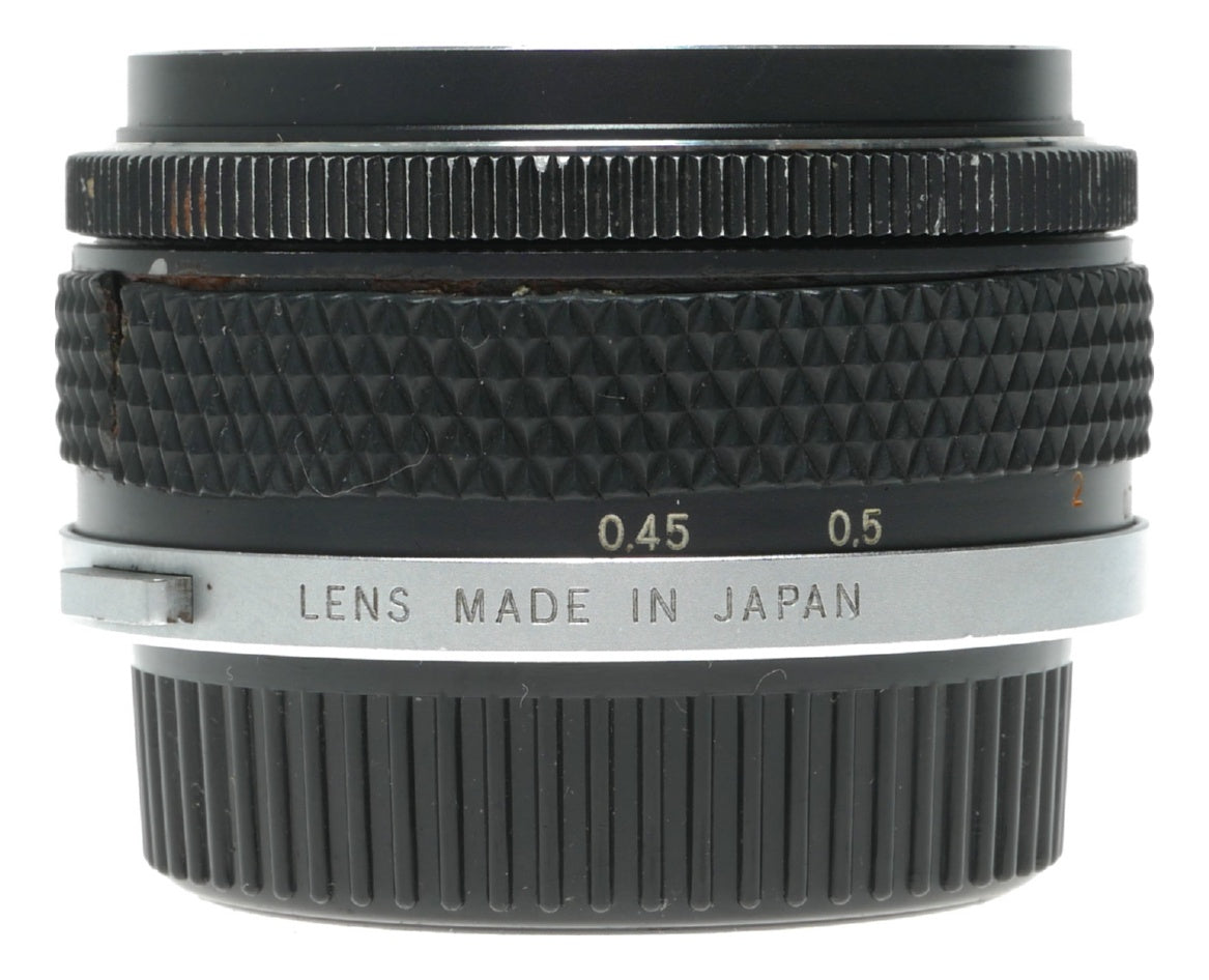 Olympus OM-System F.Zuiko Auto-S 50mm f/1.8 Vintage Prime Lens - View 7