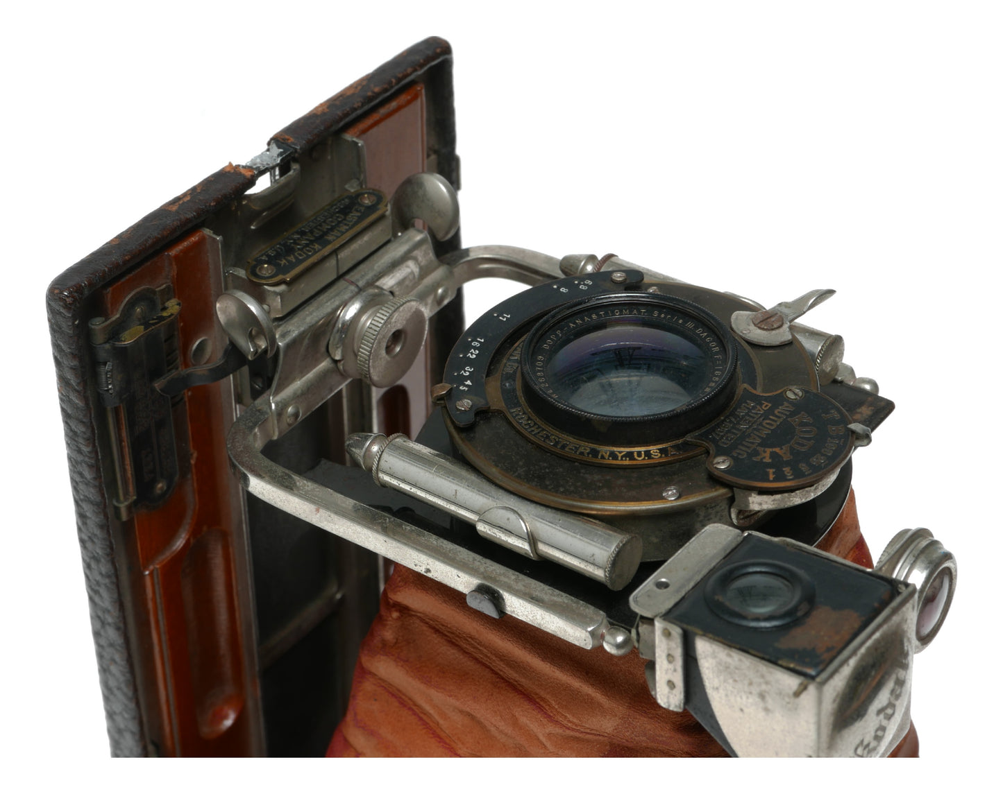 Kodak No. 1A Pocket Automatic Vintage Film Camera, Patented 1907 - View 5