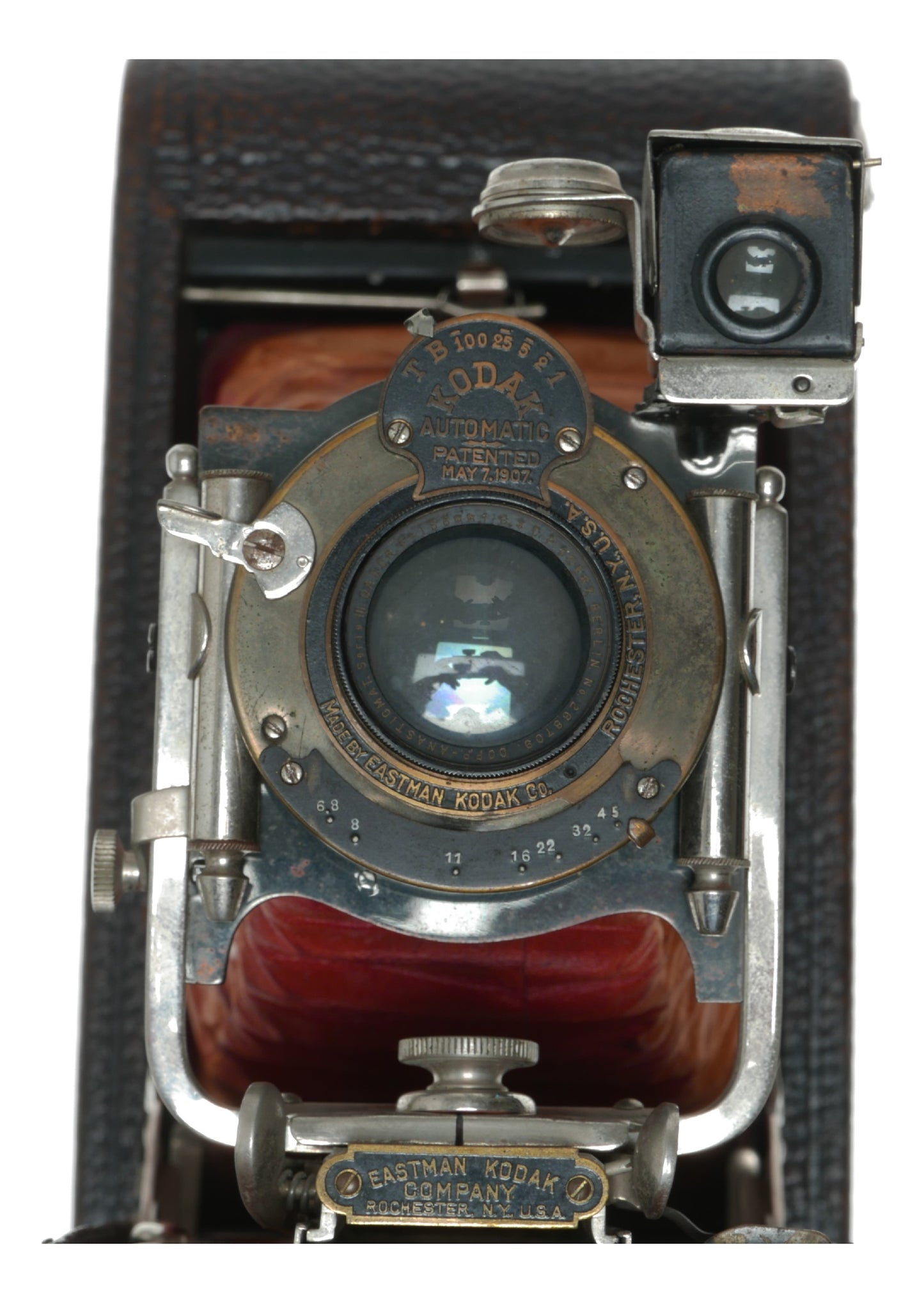 Kodak No. 1A Pocket Automatic Vintage Film Camera, Patented 1907 - View 6