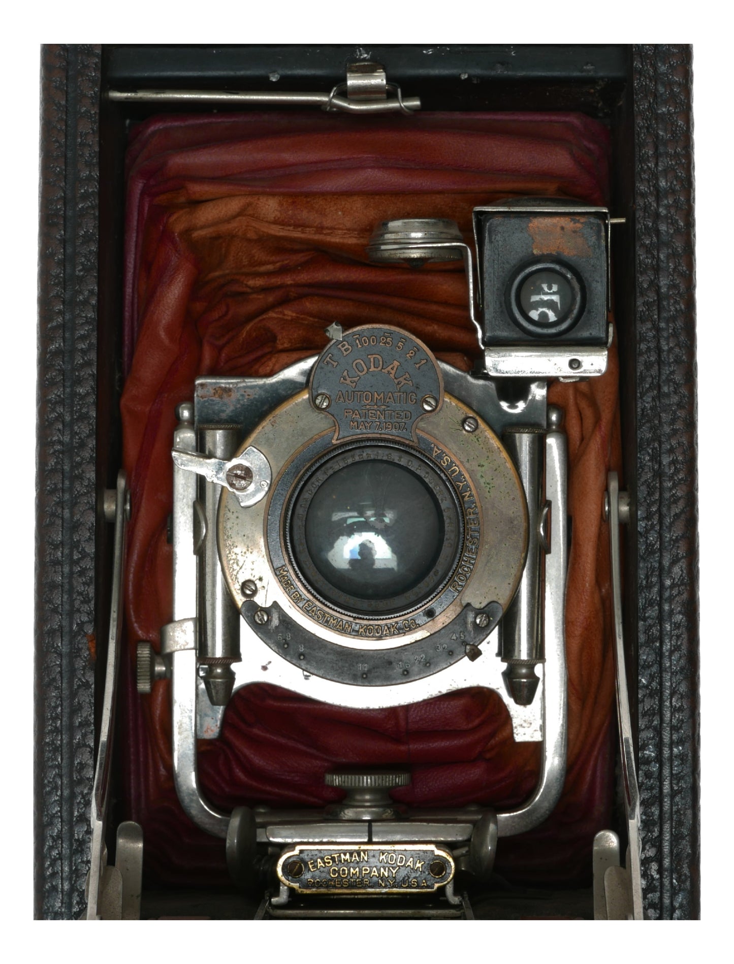 Kodak No. 1A Pocket Automatic Vintage Film Camera, Patented 1907 - View 8