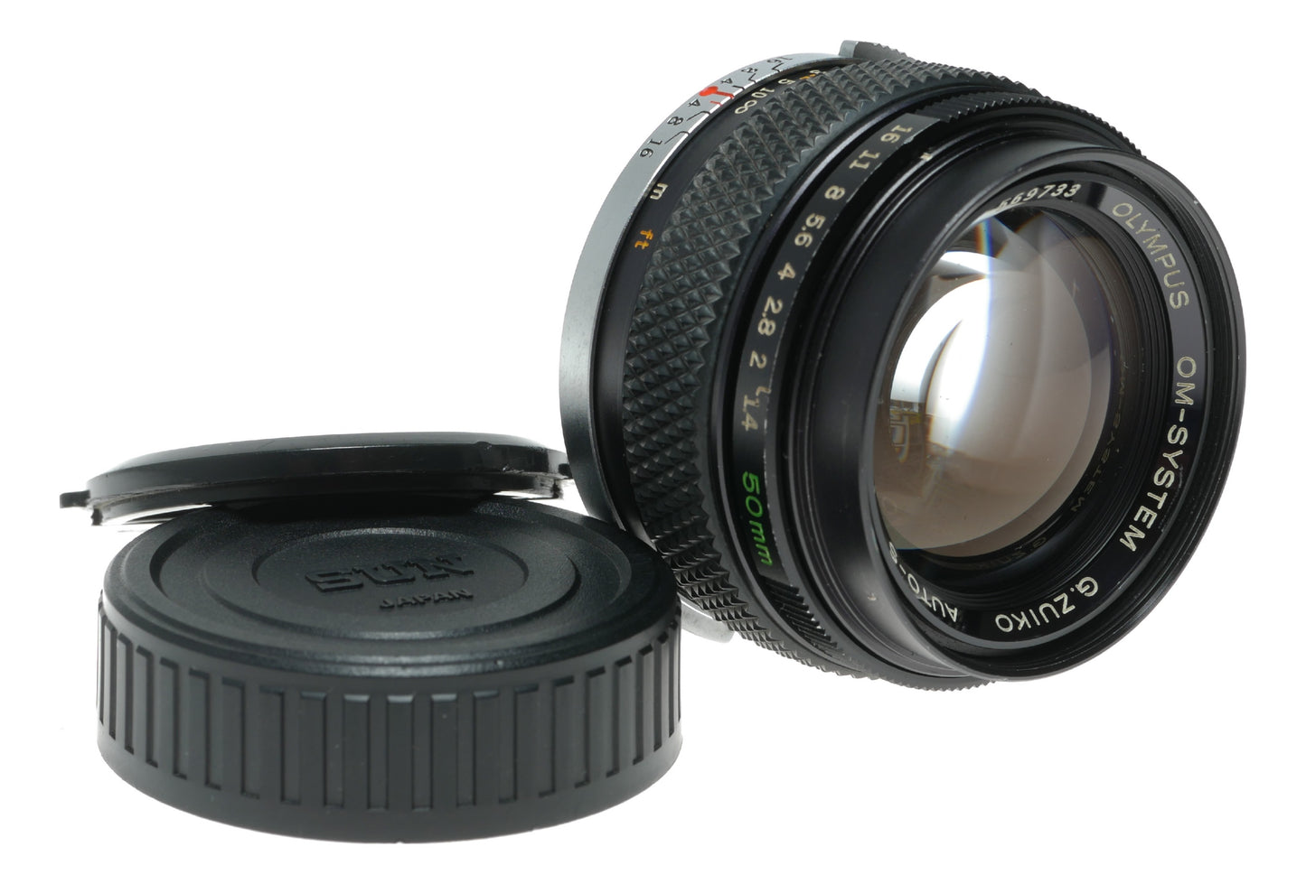 Olympus OM-System G.Zuiko Auto-S 50mm f/1.4 Vintage Prime Lens