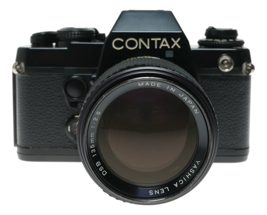 Contax Yashica DS 135mm f/2.8 Vintage SLR Camera Lens Made in Japan
