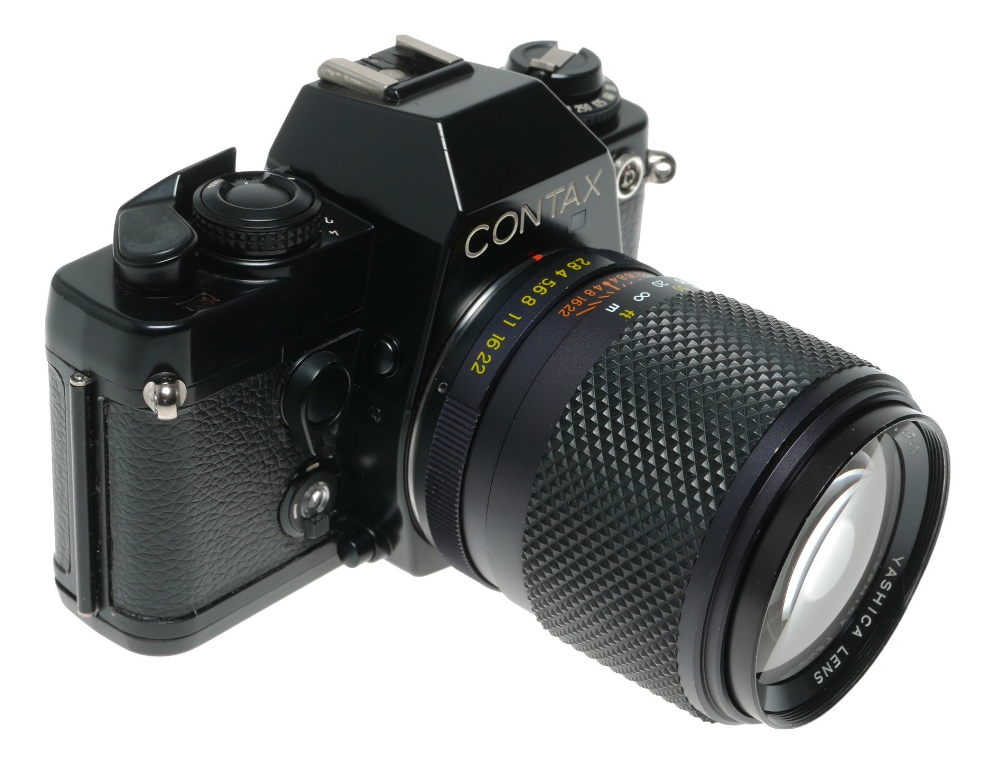 Contax Yashica DS 135mm f/2.8 Vintage SLR Camera Lens Made in Japan - View 3