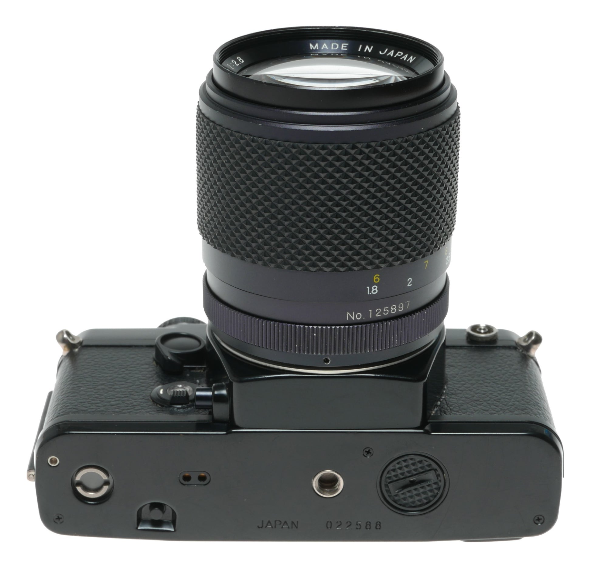 Contax Yashica DS 135mm f/2.8 Vintage SLR Camera Lens Made in Japan - View 9