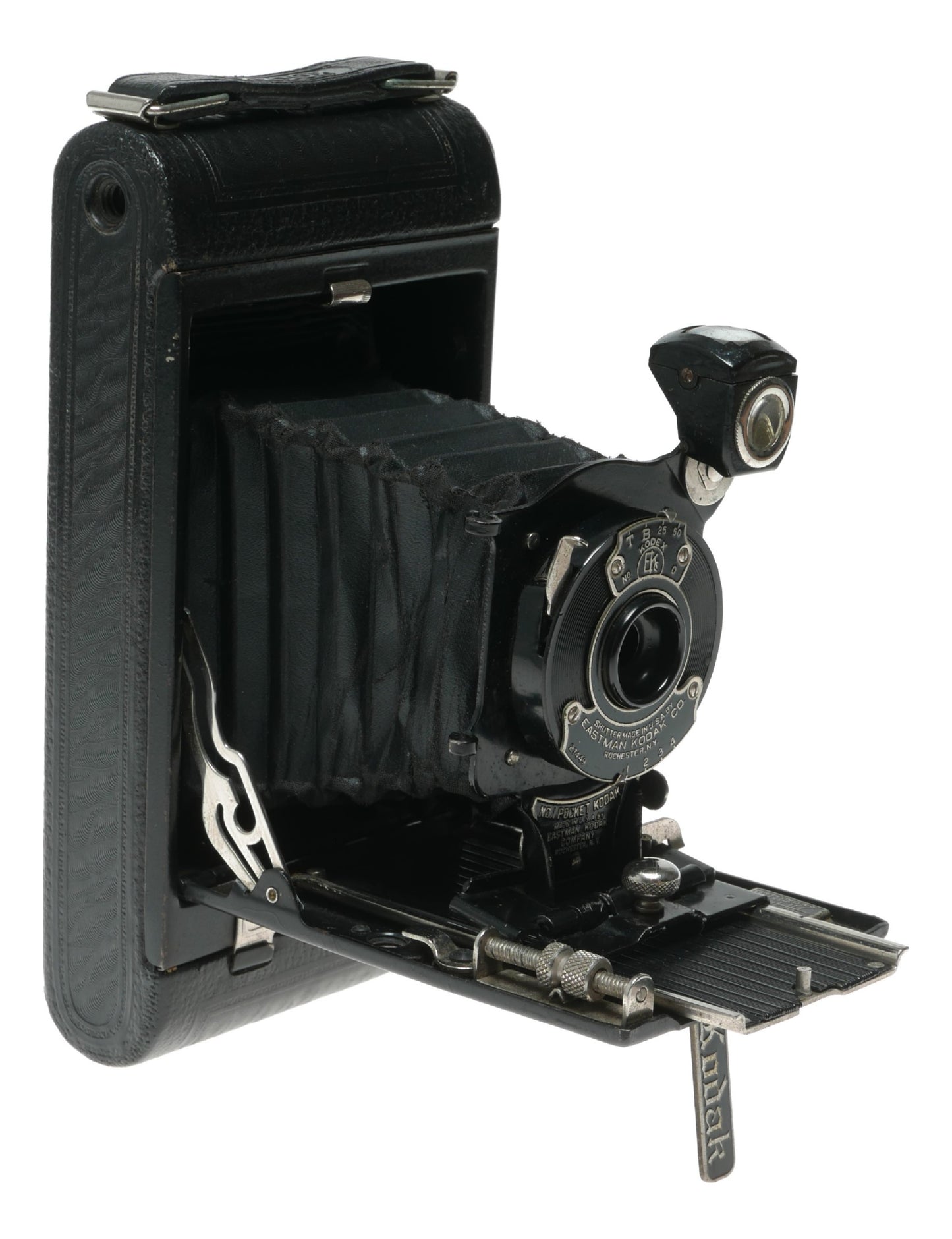 Kodak No.1 Pocket Vintage Film Camera by Eastman Kodak Co. Rochester, N.Y. - View 3