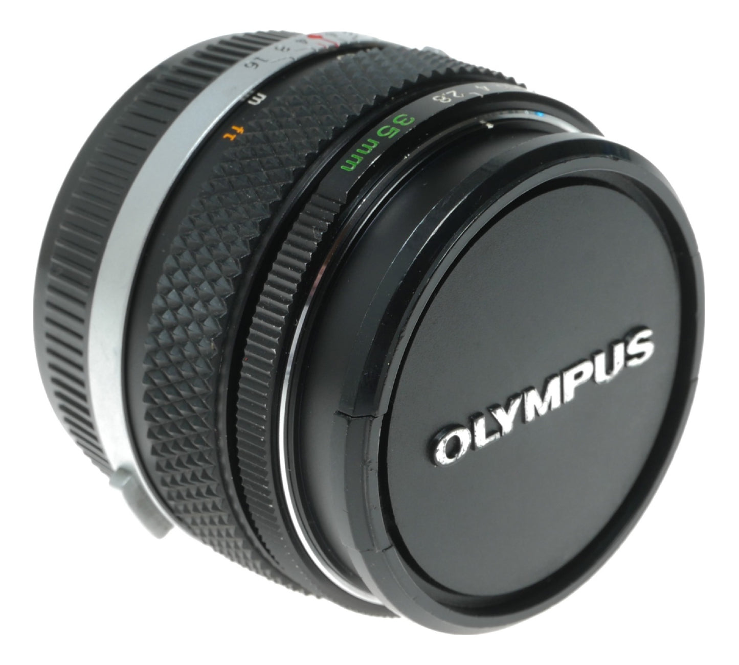 Olympus Zuiko Auto-W 35mm f/2.8 OM-System Lens Made in Japan - View 7