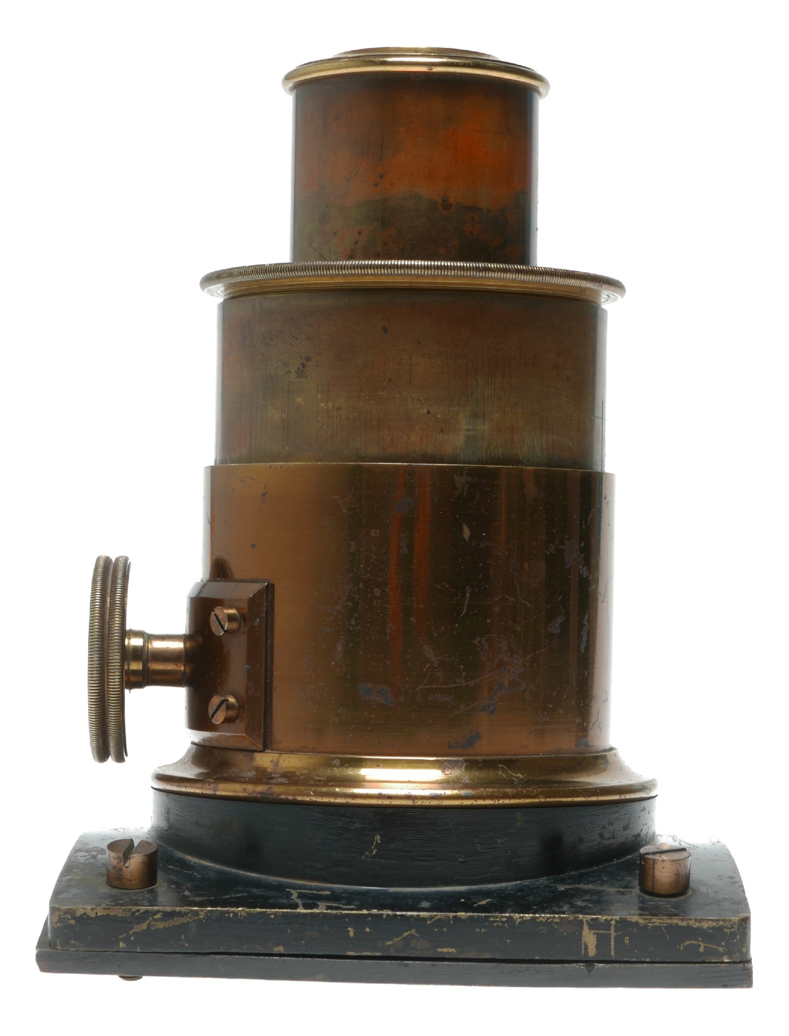 Based on the detected text and an internet search, the camera in question appears to be a lens with a range of focal lengths. Here is a suitable title:
"Manual Focus Zoom Lens with 10-190mm Range for SLR Cameras" - View 3