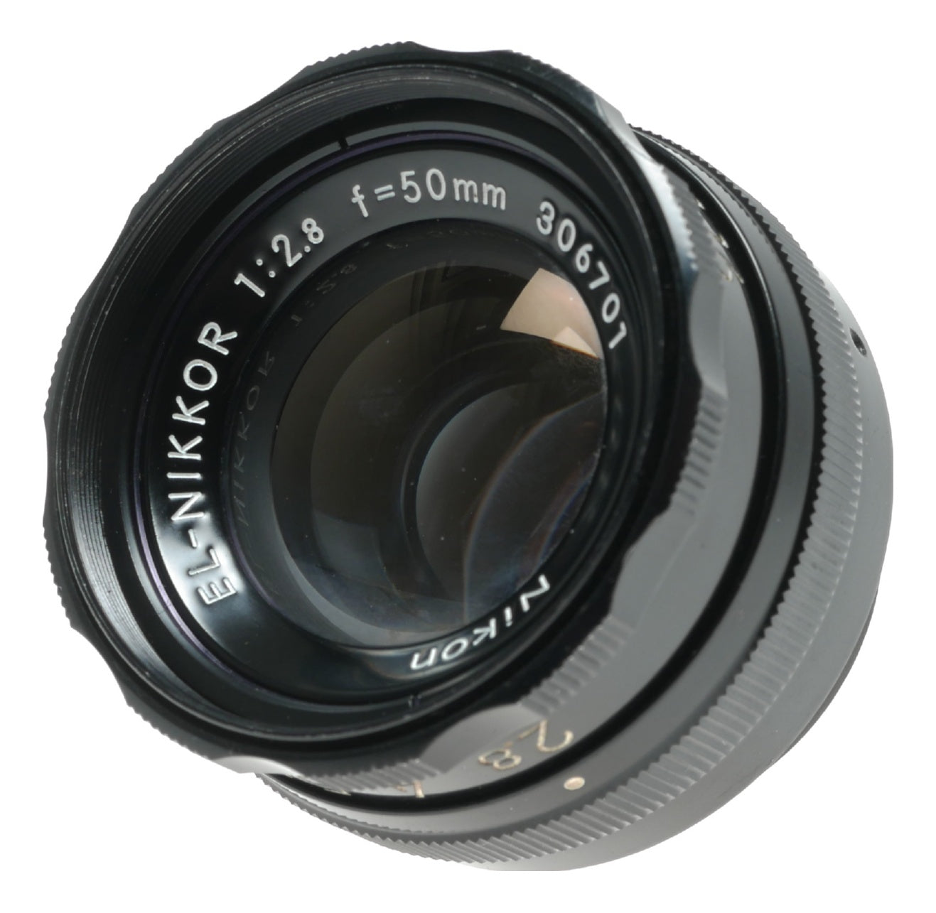 Nikon EL-NIKKOR 50mm f/2.8 Enlarging Lens Made in Japan - View 2