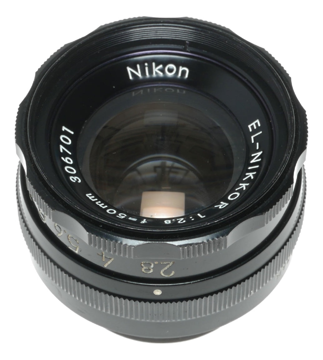 Nikon EL-NIKKOR 50mm f/2.8 Enlarging Lens Made in Japan - View 5