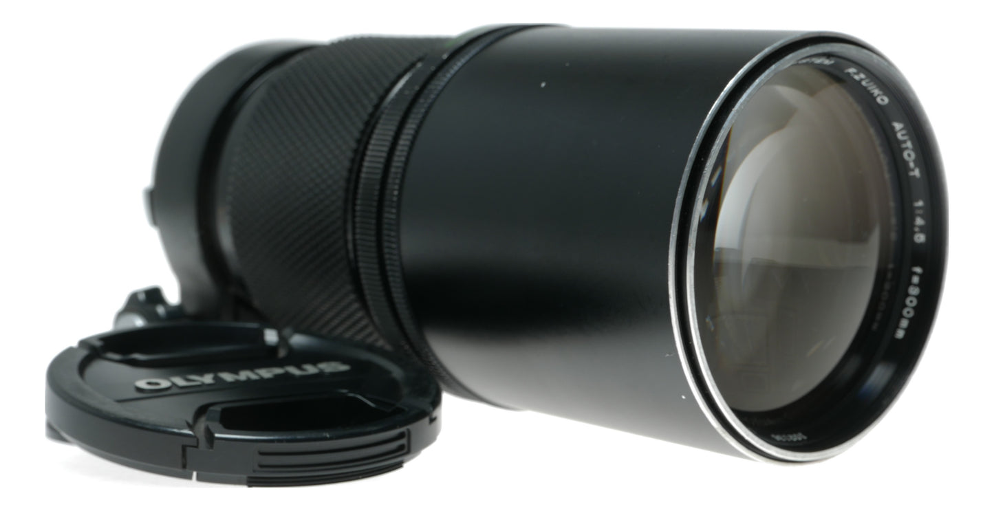 Olympus OM-System F.Zuiko Auto-T 300mm f/4.5 Telephoto Lens Made in Japan