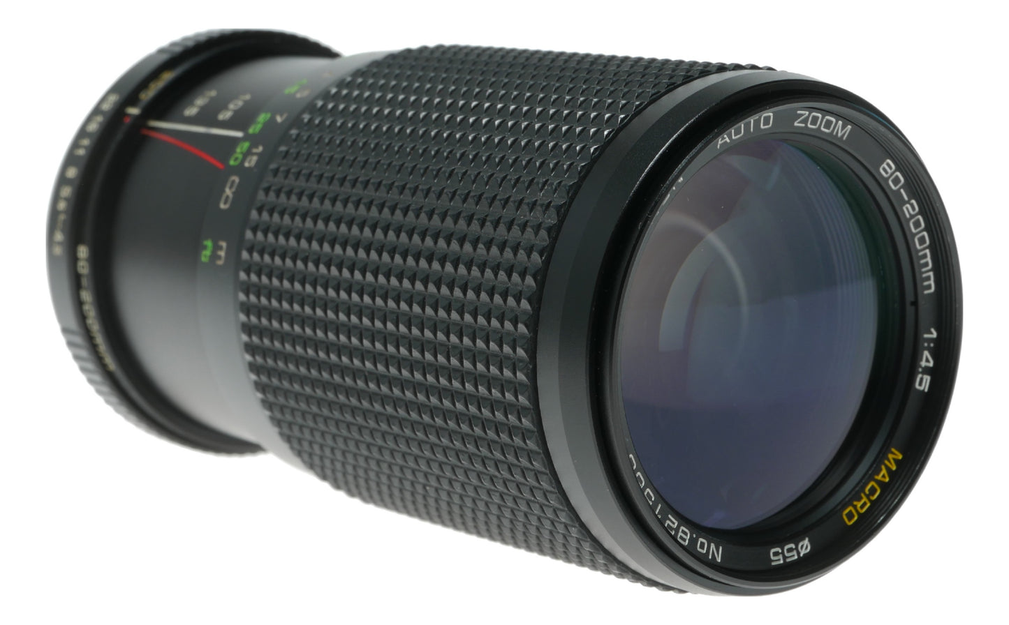 Rokinon 80-200mm f/4.5 Auto Zoom Macro Lens with Skylight Filter, PK Mount, Made in Japan - View 2