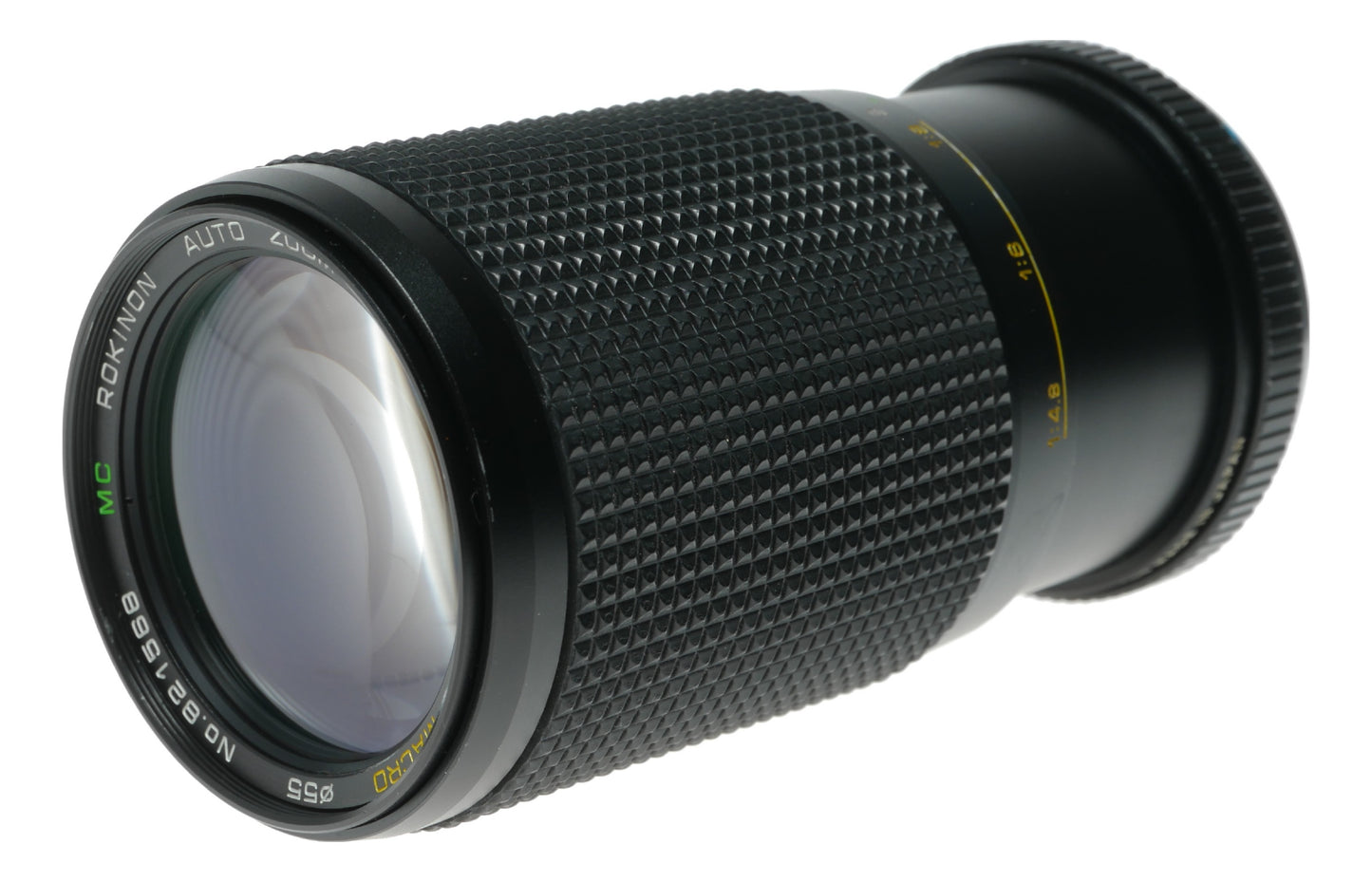 Rokinon 80-200mm f/4.5 Auto Zoom Macro Lens with Skylight Filter, PK Mount, Made in Japan - View 3