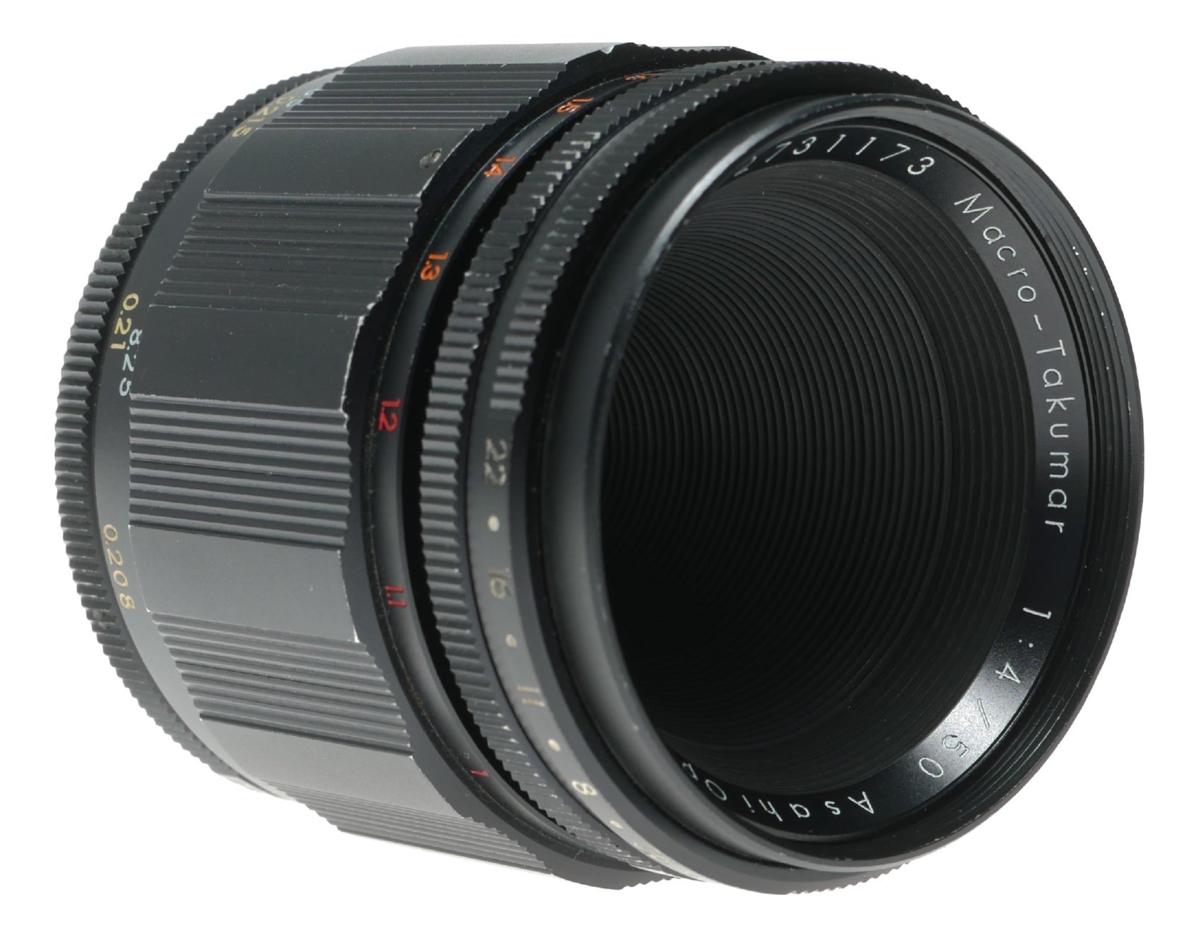 Pentax Asahi Opt. Co. Macro-Takumar 1:4 50mm Vintage Macro Lens Made in Japan - View 4