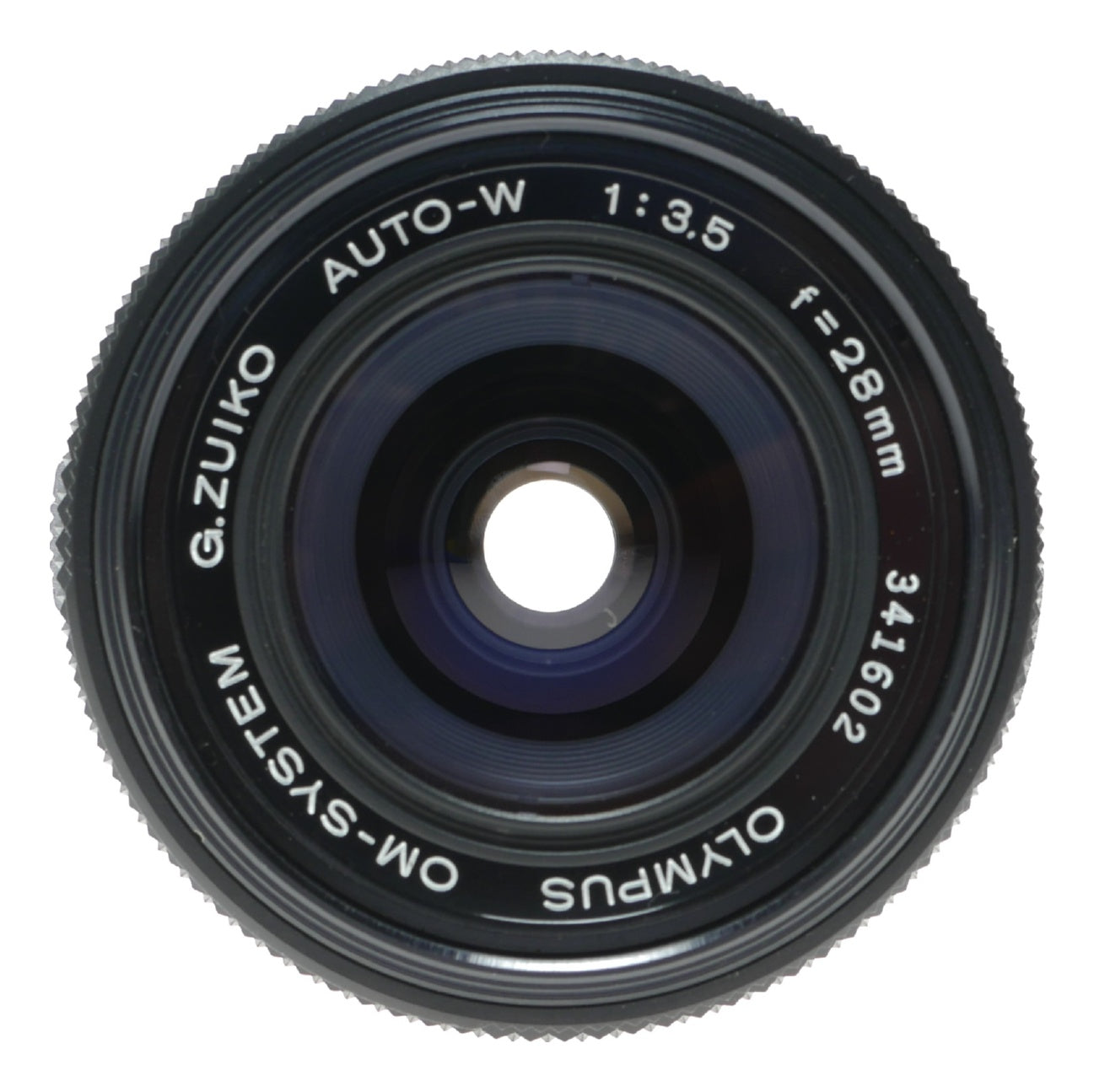 Olympus G.Zuiko Auto-W 28mm f/3.5 Vintage OM-System Lens Made in Japan - View 2