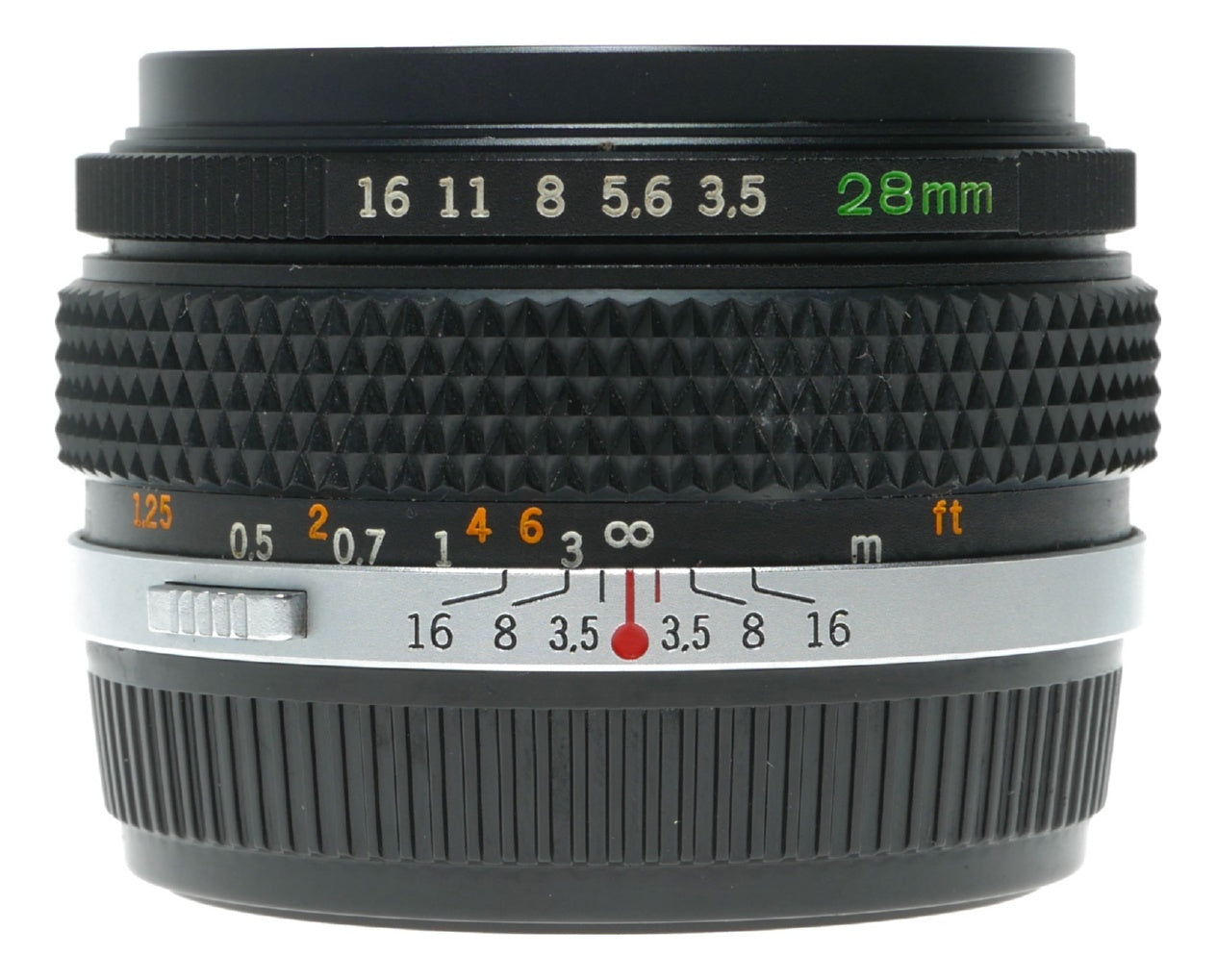 Olympus G.Zuiko Auto-W 28mm f/3.5 Vintage OM-System Lens Made in Japan - View 8