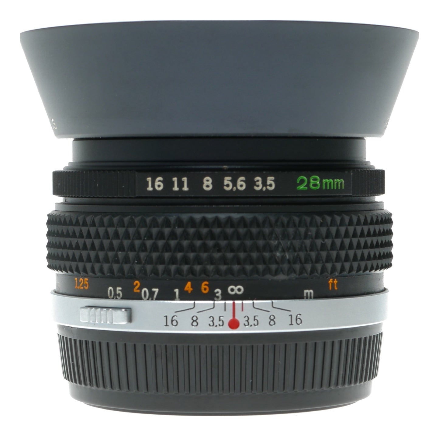 Olympus G.Zuiko Auto-W 28mm f/3.5 Vintage OM-System Lens Made in Japan - View 10