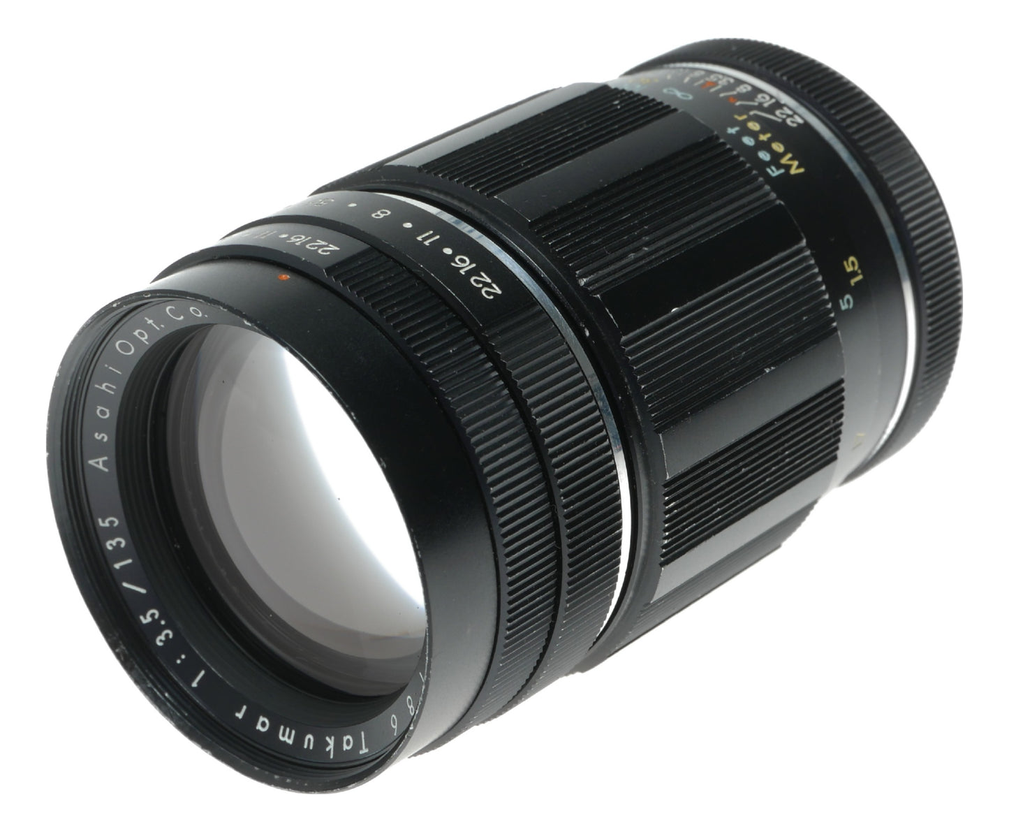 Asahi Opt. Co. Takumar 135mm f/3.5 Vintage Prime Lens Made in Japan - View 2